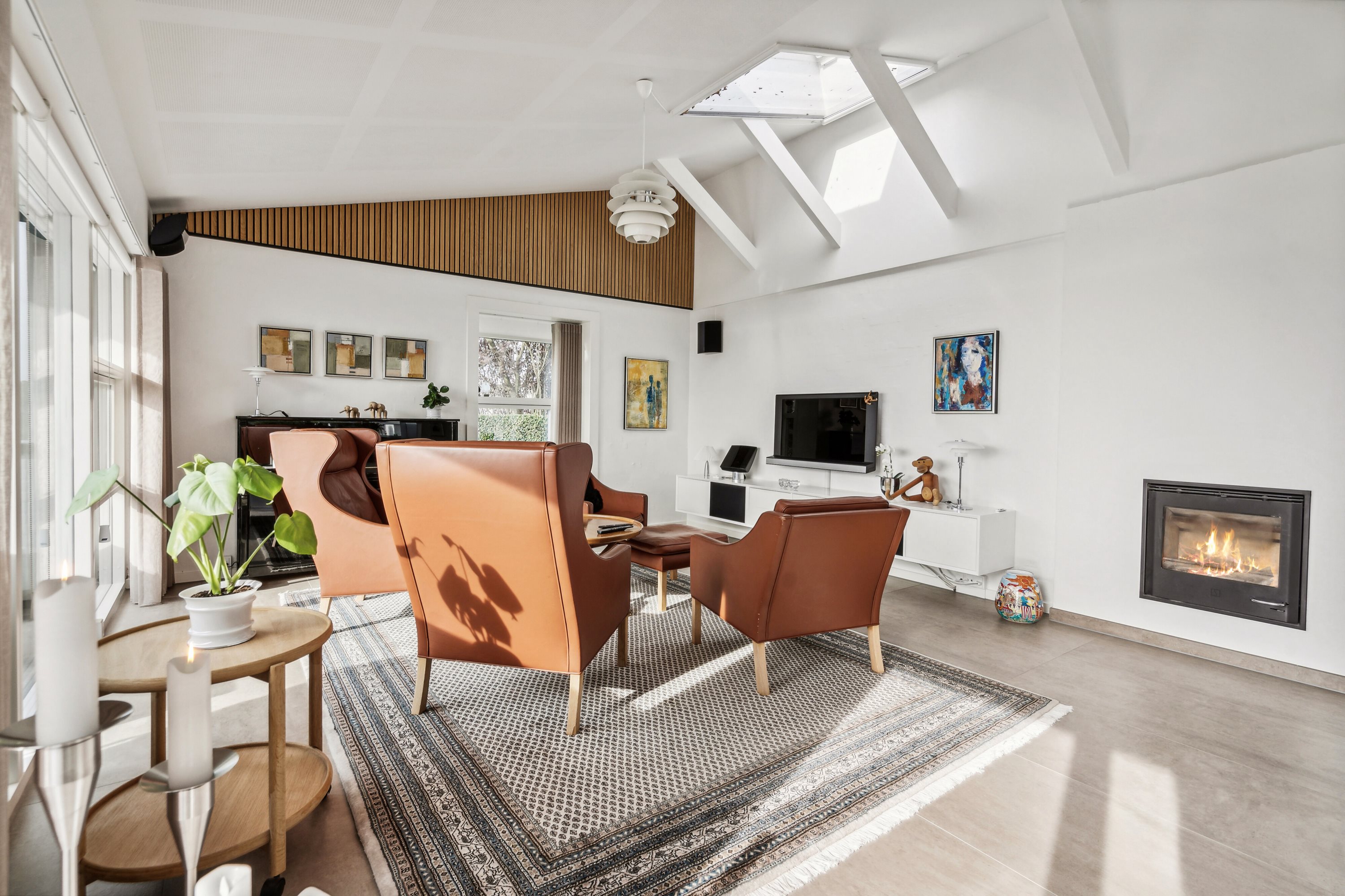 Fremhævet stue billede i fuldskærmstilstand. Billede af Dyrhave 31, Dyrhave, 6200 Aabenraa