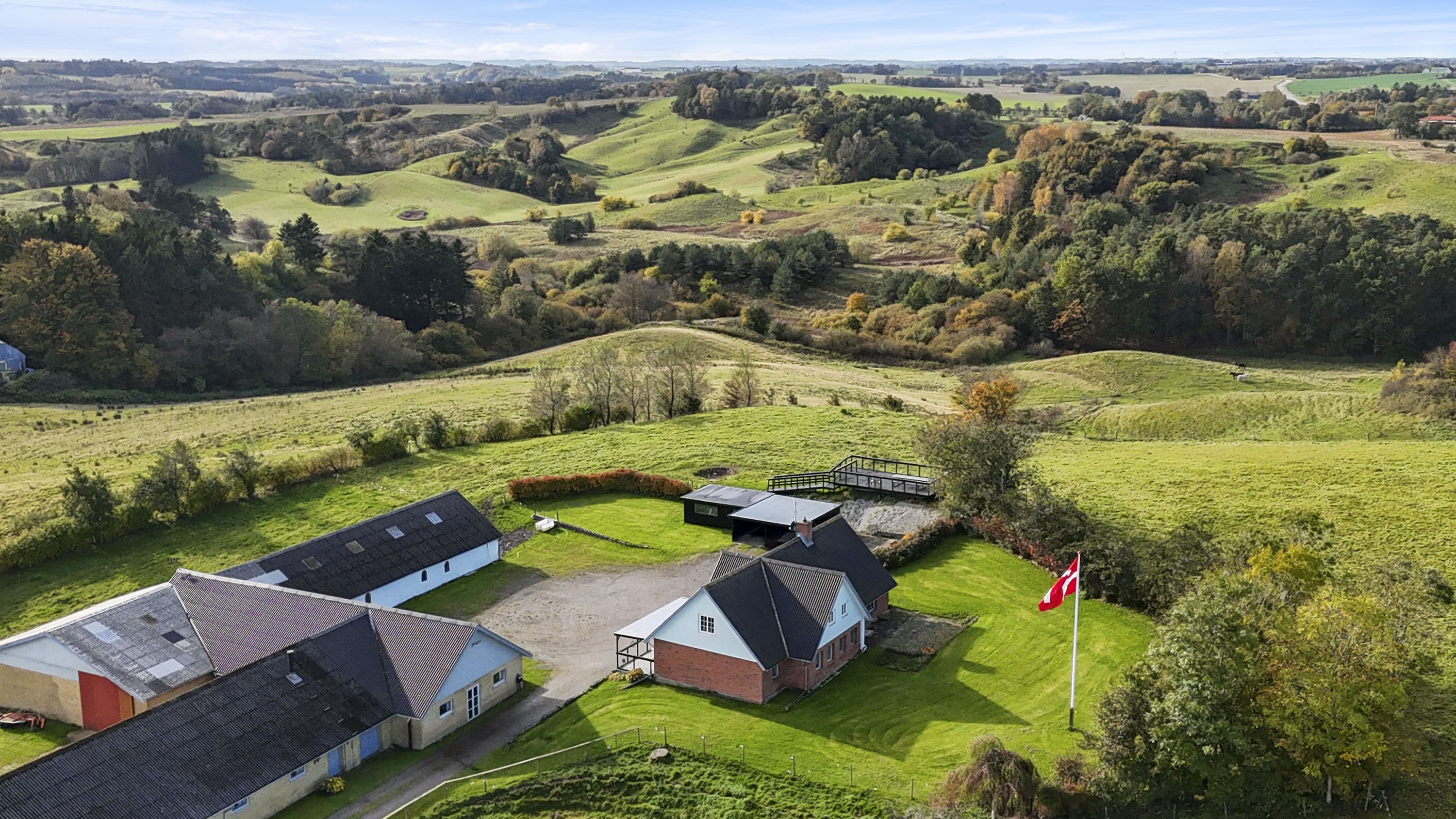 Miniaturebillede 1: luftfoto. Billede af Øster Rør Vej 6, Gærum, 9900 Frederikshavn