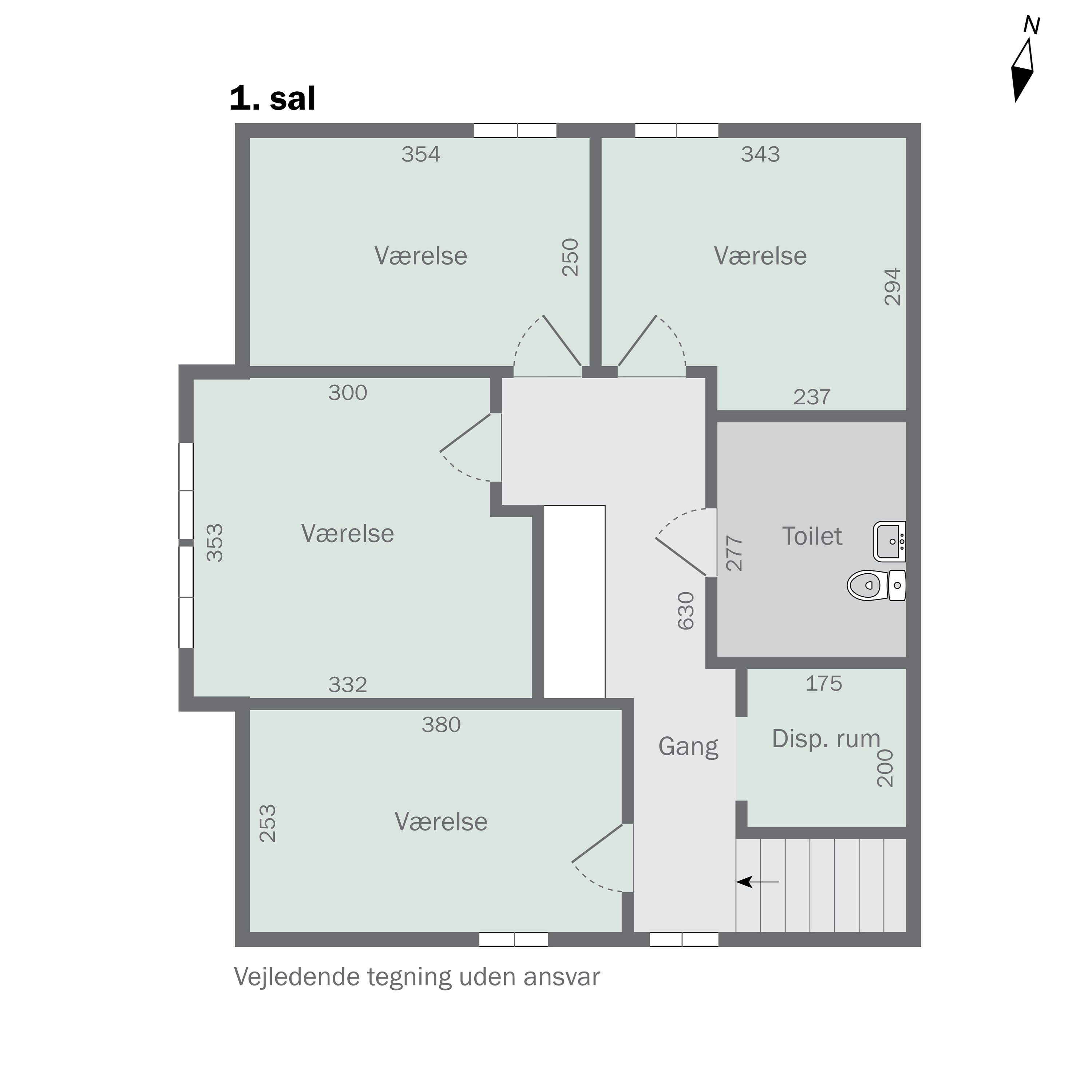 Plantegninger billede af Præstegårdsvej 14, 6534 Agerskov