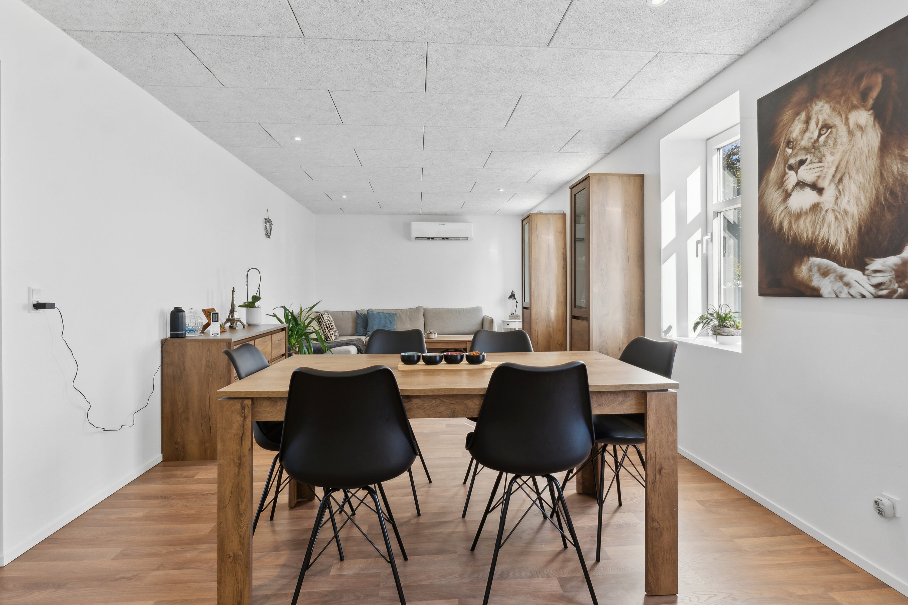 Fremhævet spisestue billede i fuldskærmstilstand. Billede af Jels Møllegade 9, 6630 Rødding