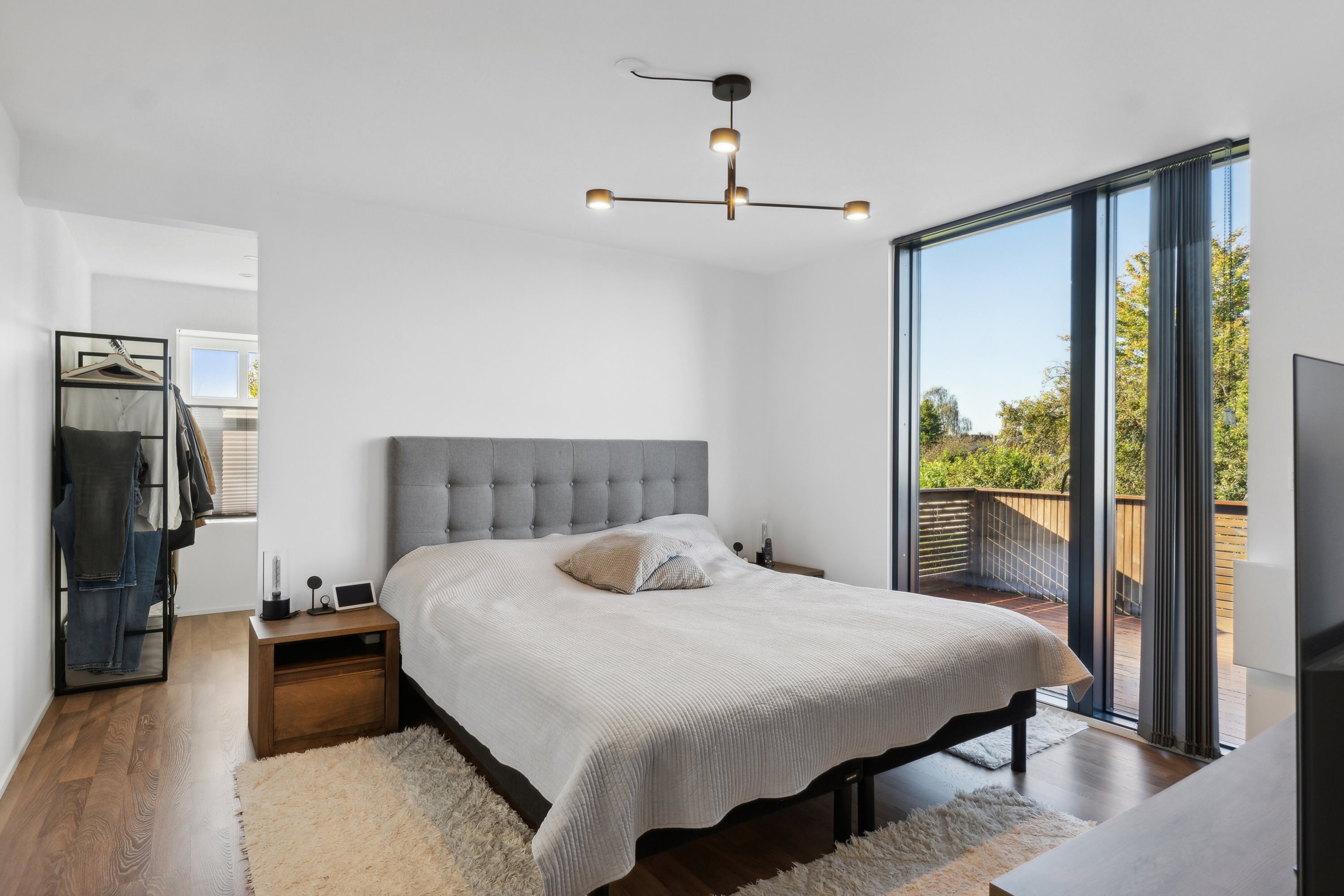 Fremhævet soveværelse billede i fuldskærmstilstand. Billede af Jels Møllegade 9, 6630 Rødding