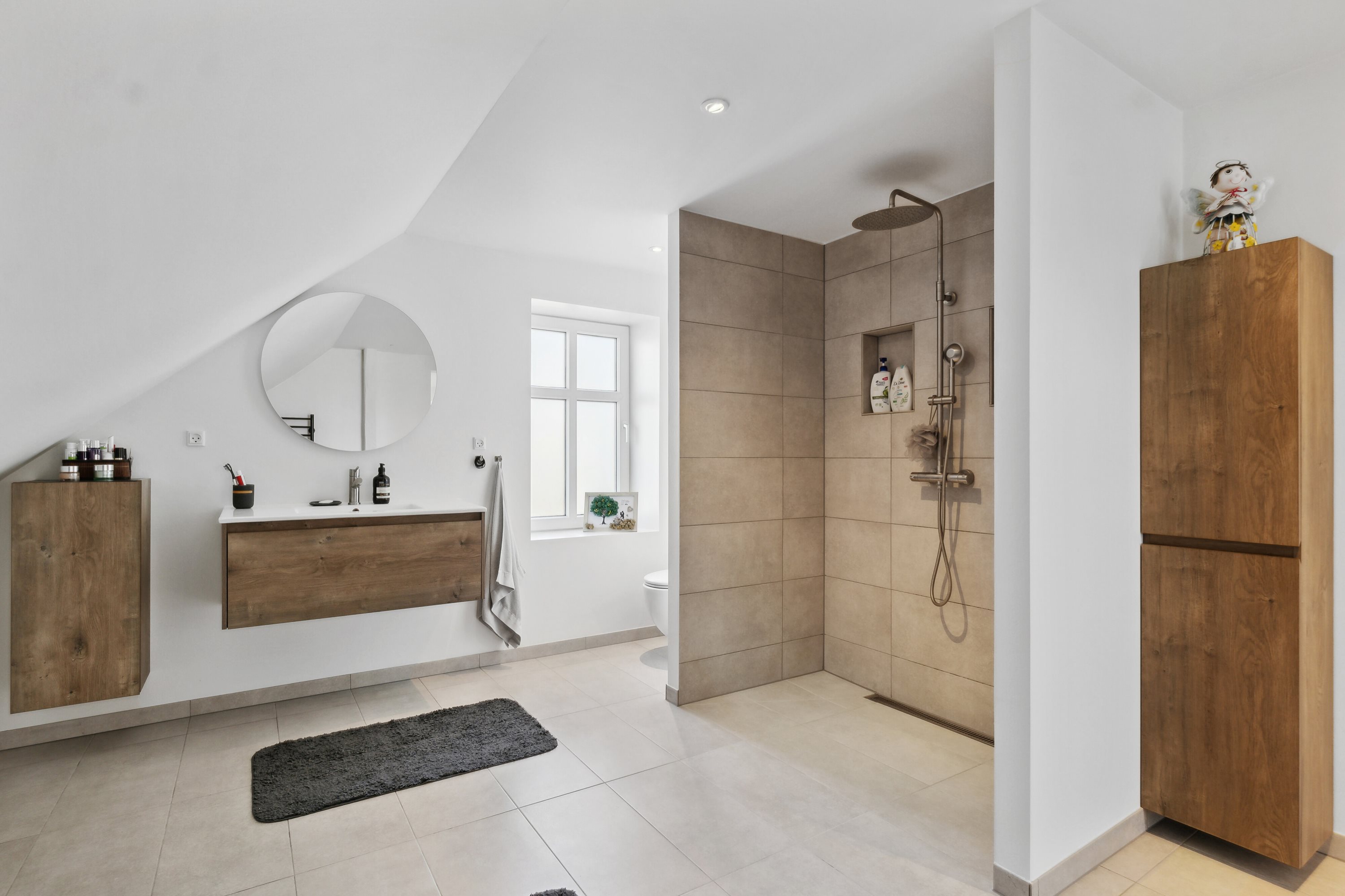 Fremhævet badeværelse billede i fuldskærmstilstand. Billede af Jels Møllegade 9, 6630 Rødding