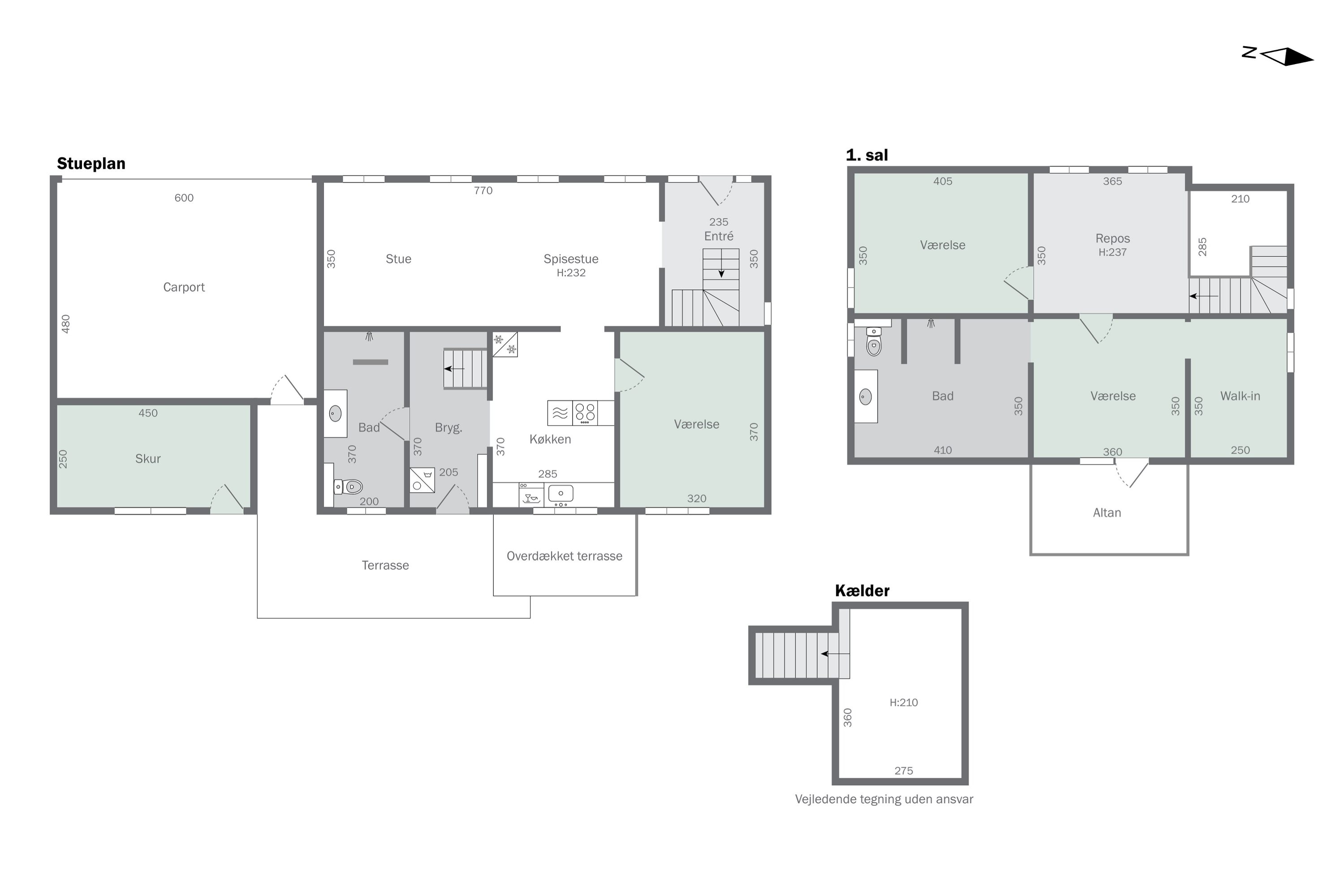 Plantegninger billede af Jels Møllegade 9, 6630 Rødding