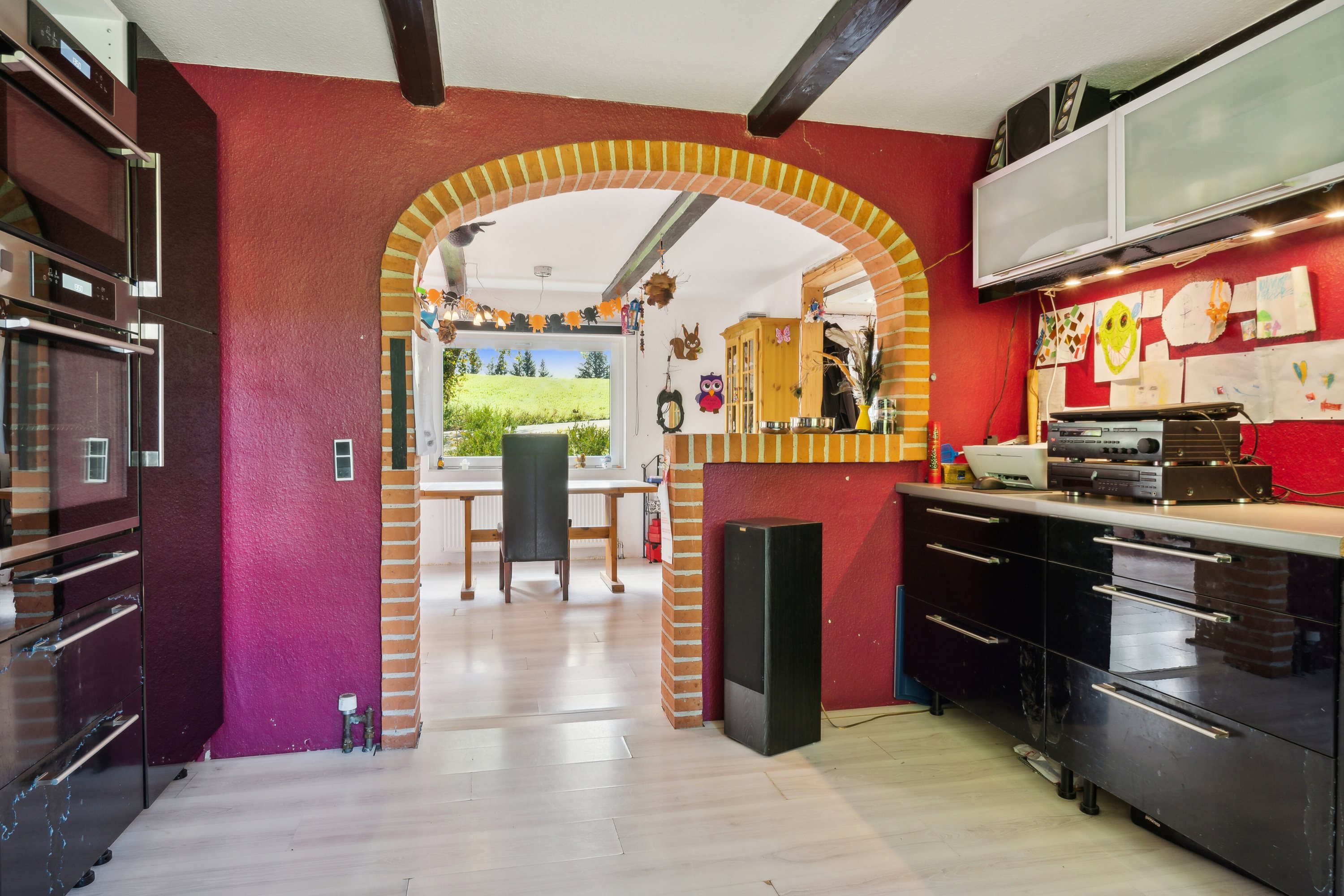 Fremhævet køkken billede i fuldskærmstilstand. Billede af Katsigvej 65, Skærum, 9900 Frederikshavn