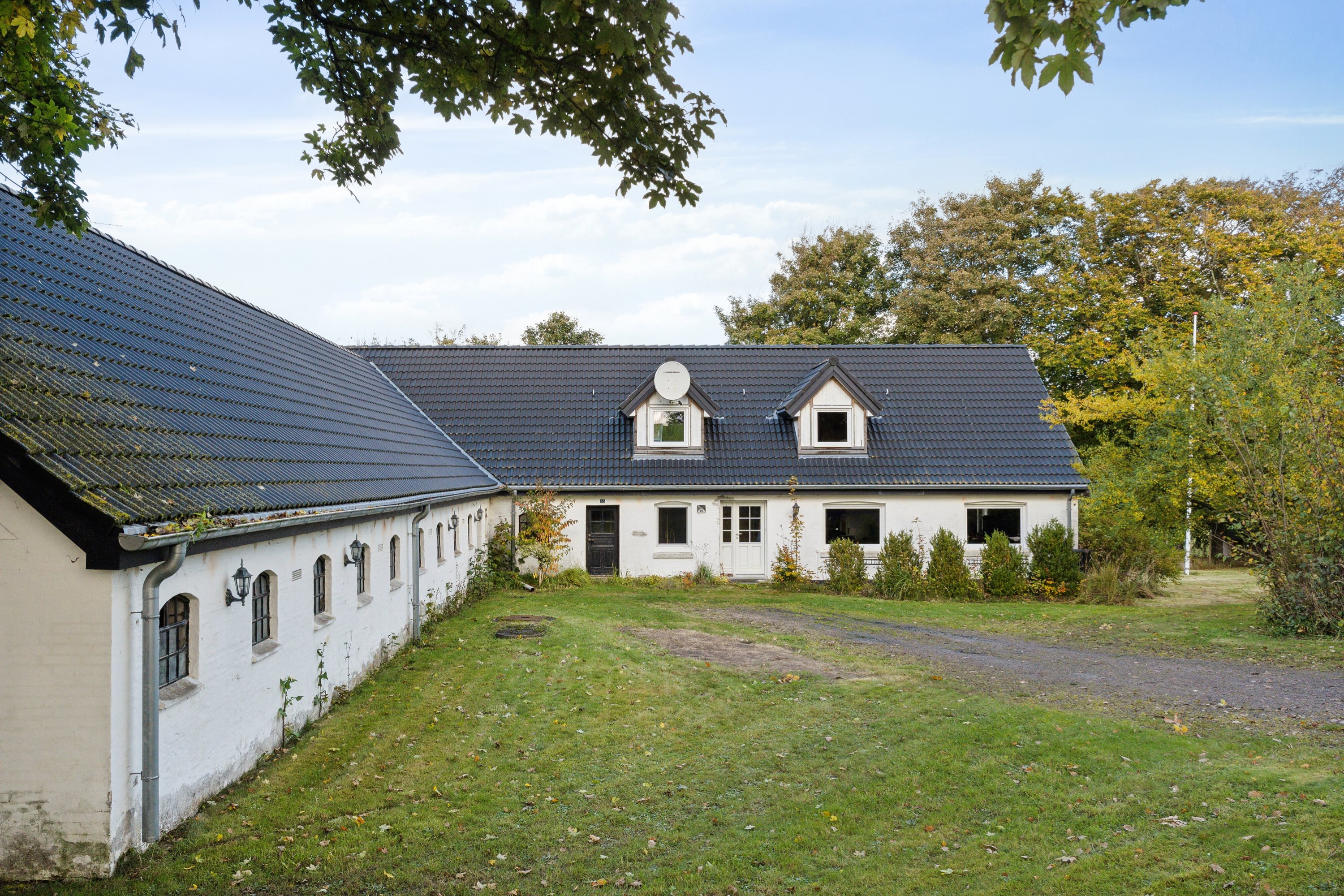 Fremhævet set fra haven billede i fuldskærmstilstand. Billede af Katsigvej 65, Skærum, 9900 Frederikshavn