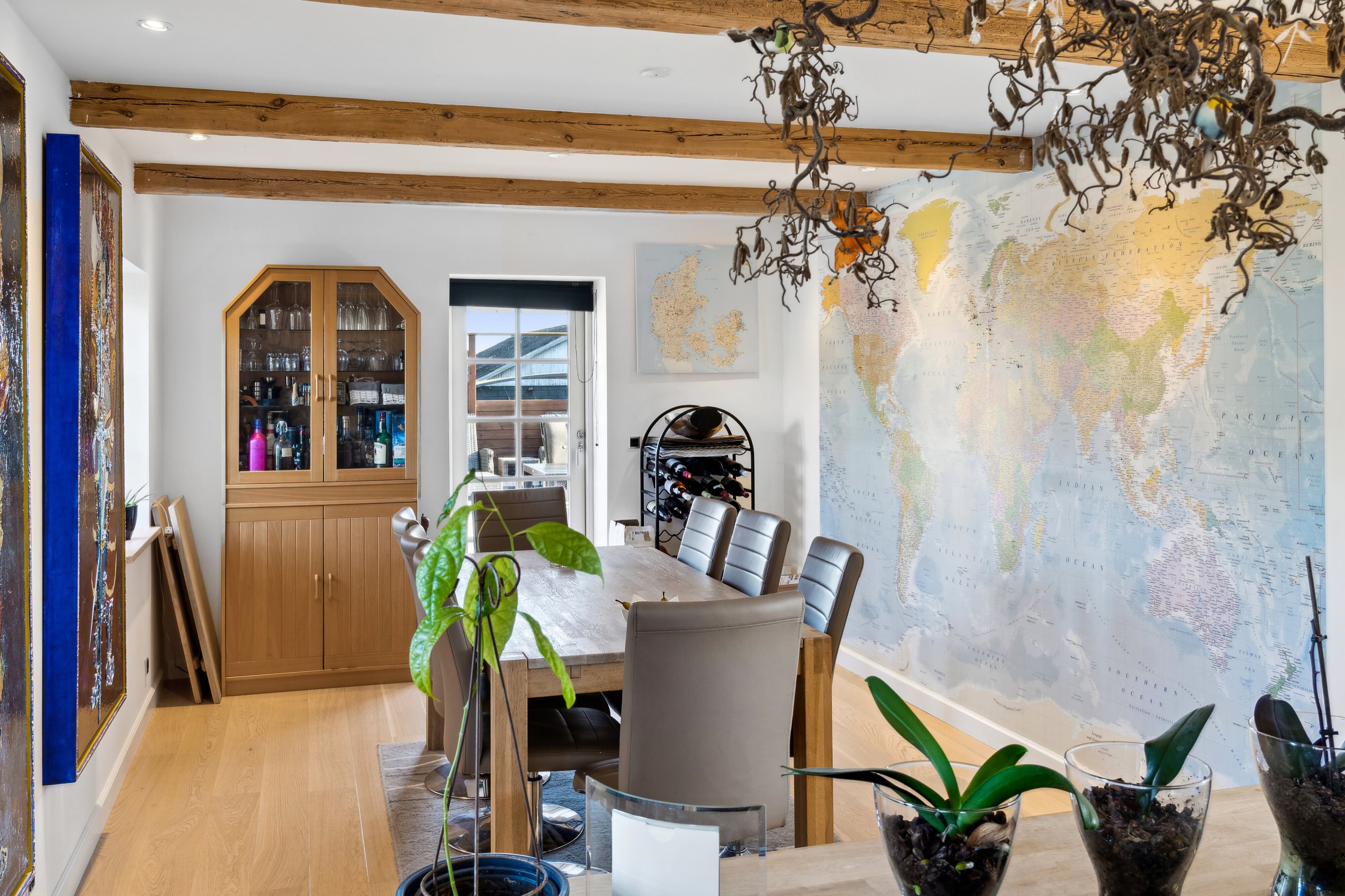 Fremhævet spisestue billede i fuldskærmstilstand. Billede af Køng Møllevej 11, 4750 Lundby