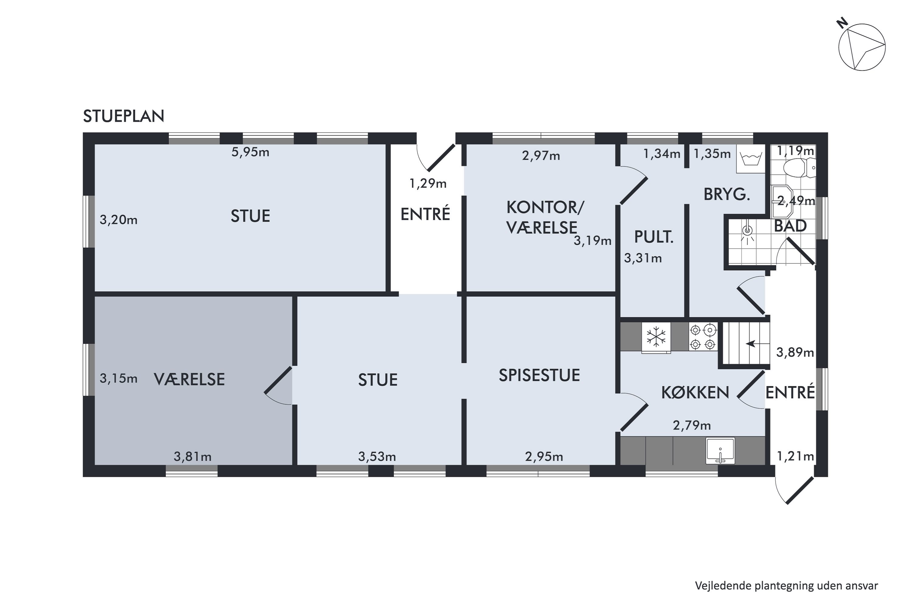 Plantegninger billede af Assensvej 269, 5642 Millinge