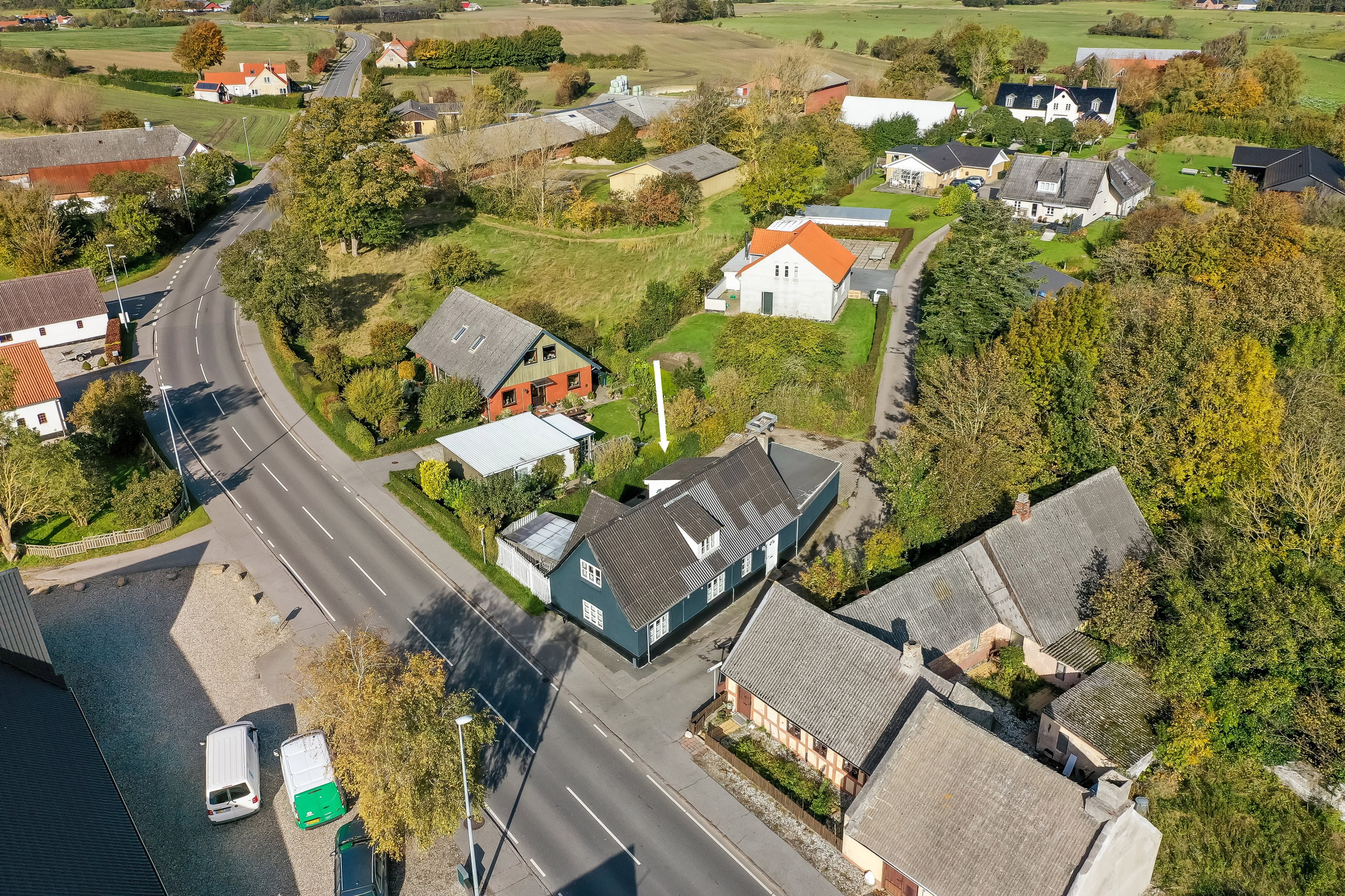 Fremhævet  billede i fuldskærmstilstand. Billede af Nørregyde 1, Egens, 8410 Rønde