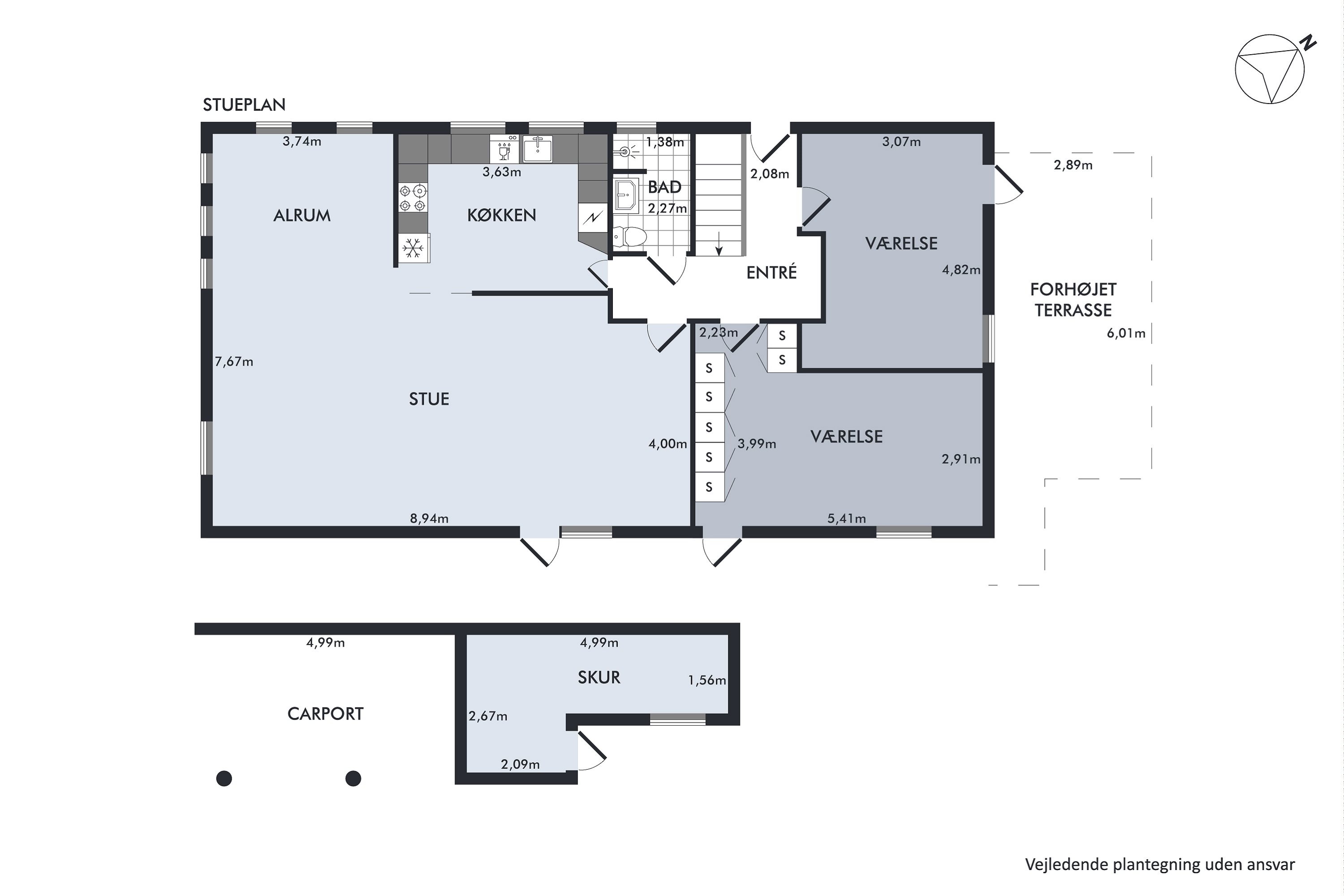 Plantegninger billede af Henrik Stengårdsvej 11, 5600 Faaborg