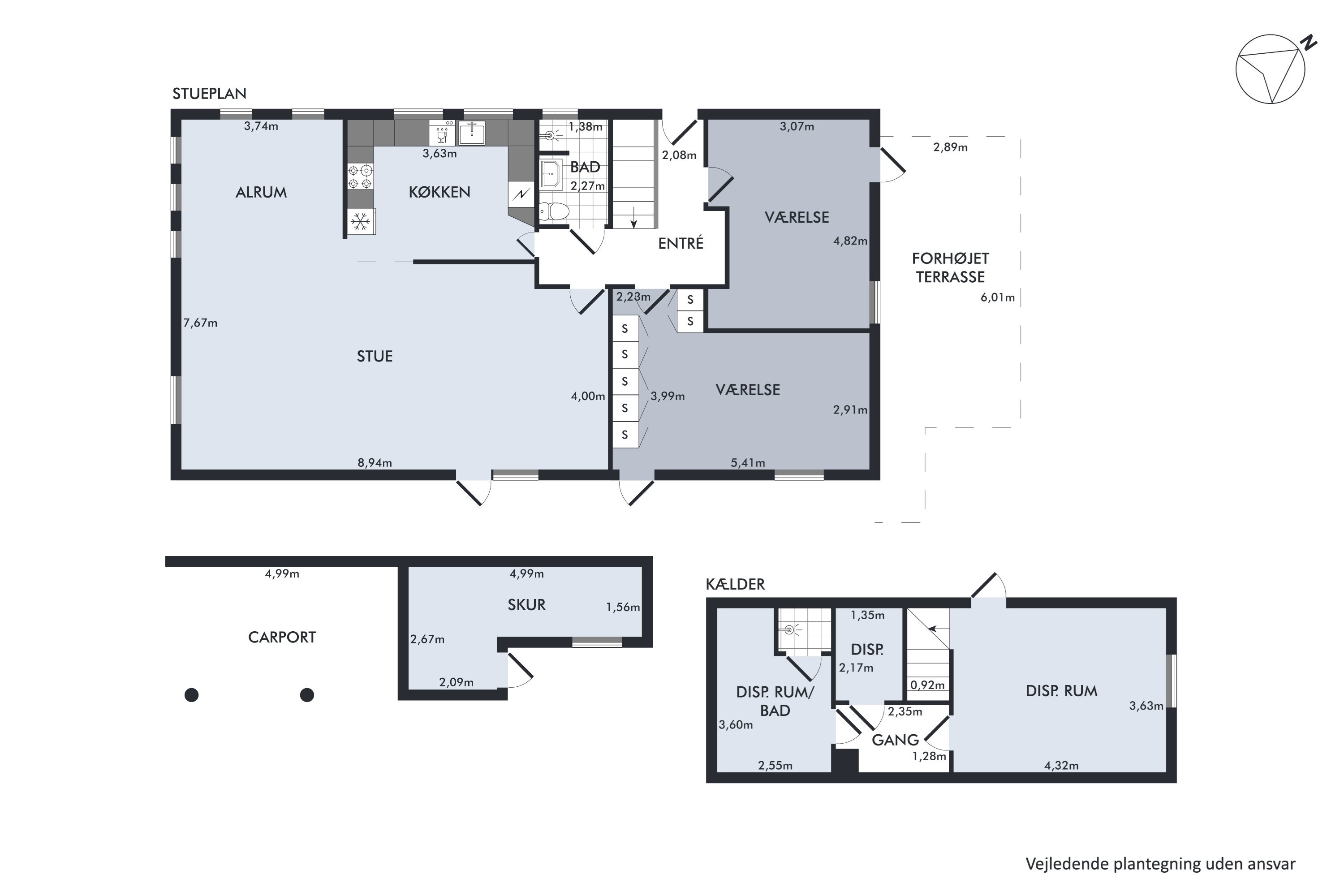 Plantegninger billede af Henrik Stengårdsvej 11, 5600 Faaborg