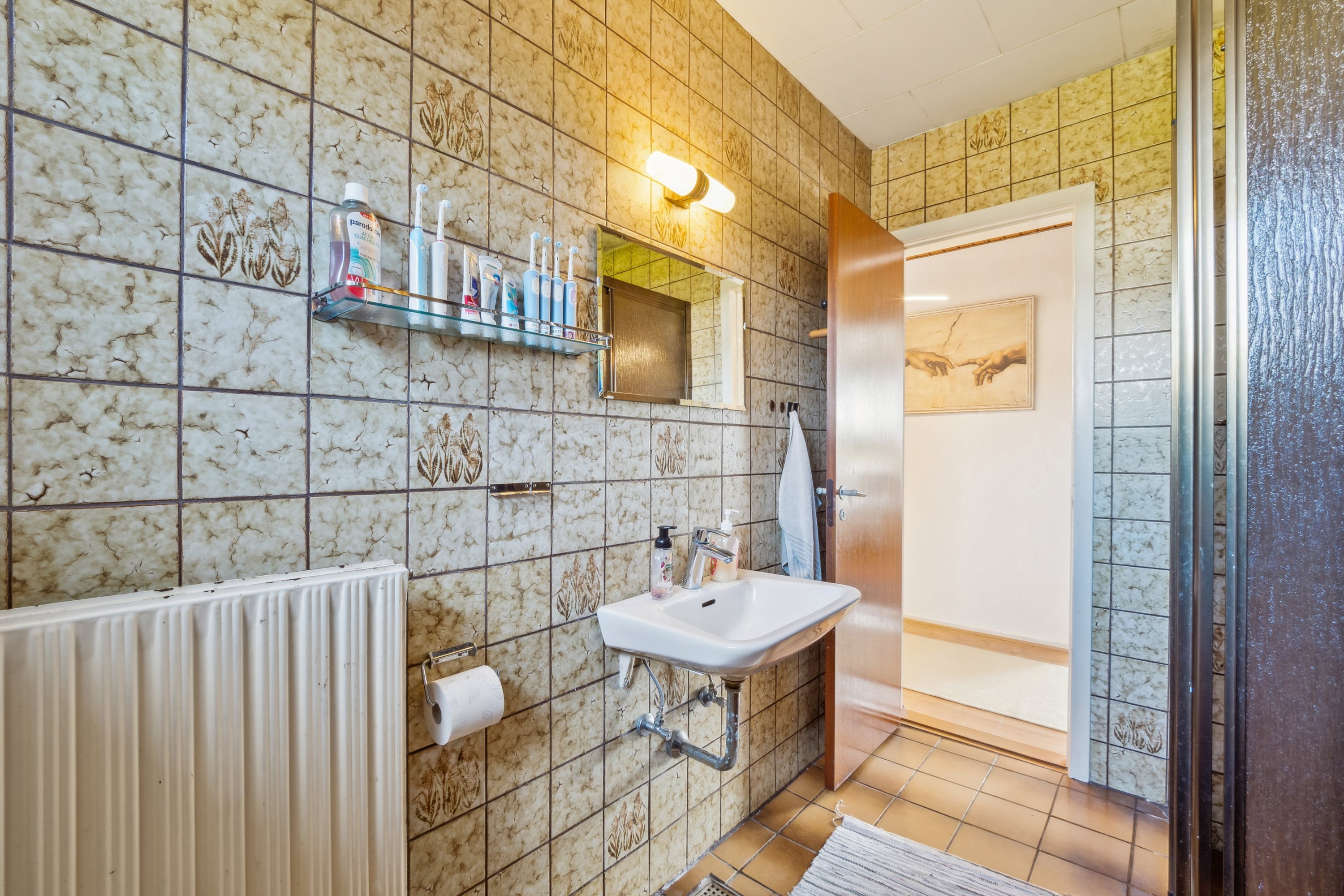 Fremhævet badeværelse billede i fuldskærmstilstand. Billede af Landlystvej 8, Vodstrup, 7900 Nykøbing M