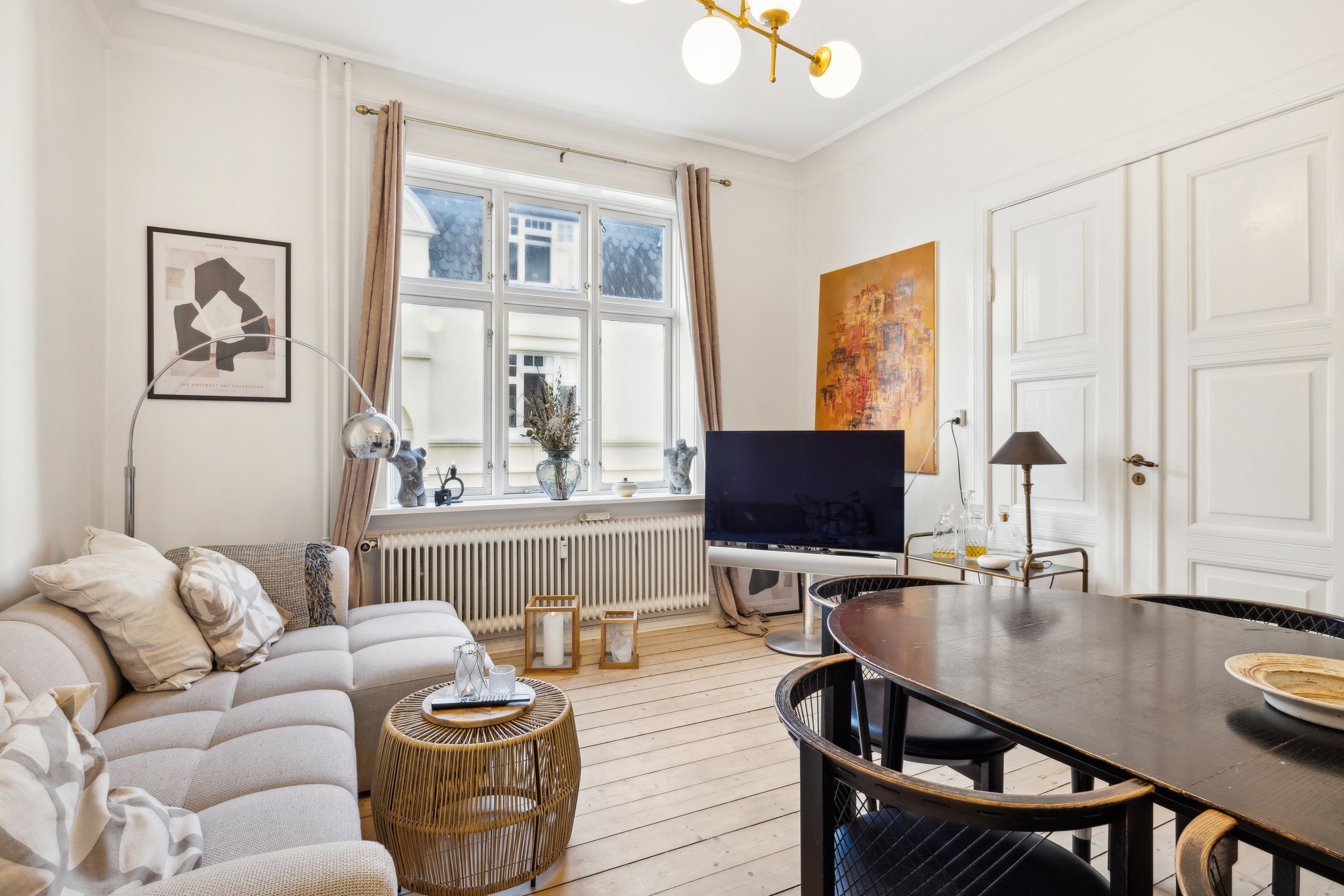 Miniaturebillede 1: stue. Billede af Jyllandsgade 11, 1. tv., 8800 Viborg