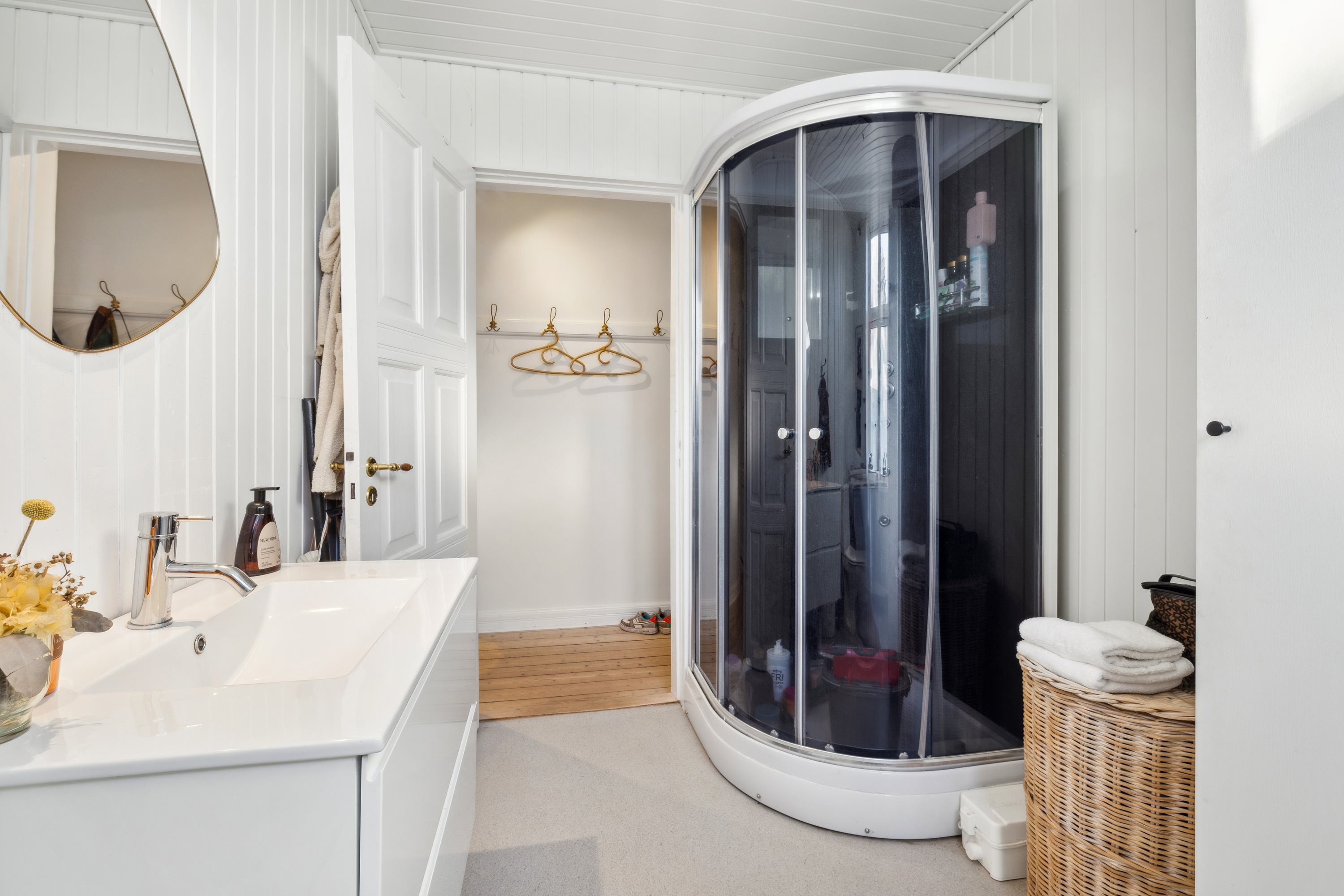 Fremhævet badeværelse billede i fuldskærmstilstand. Billede af Jyllandsgade 11, 1. tv., 8800 Viborg