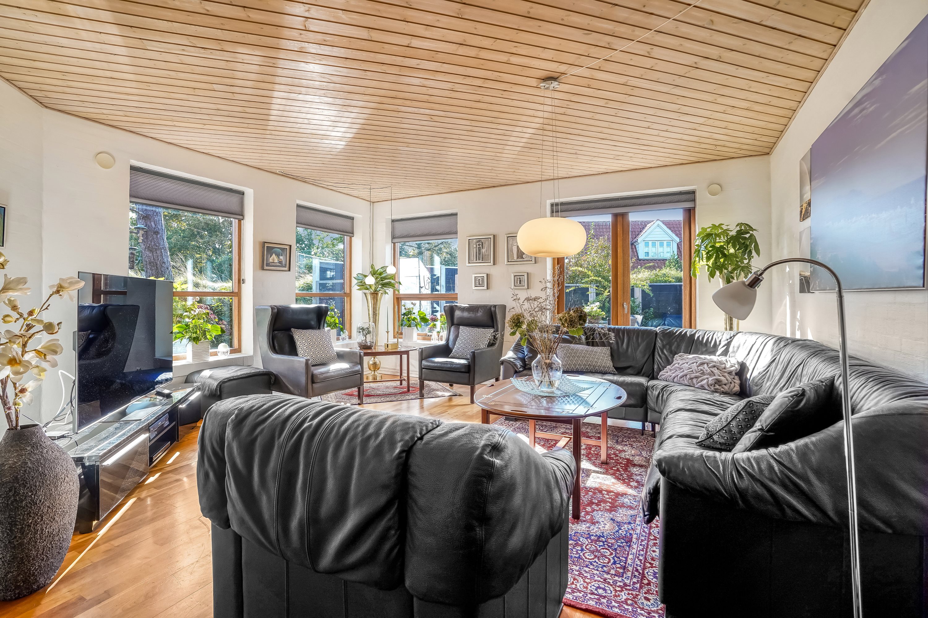 Fremhævet stue billede i fuldskærmstilstand. Billede af Haralds Toft 3, Nordby, 6720 Fanø