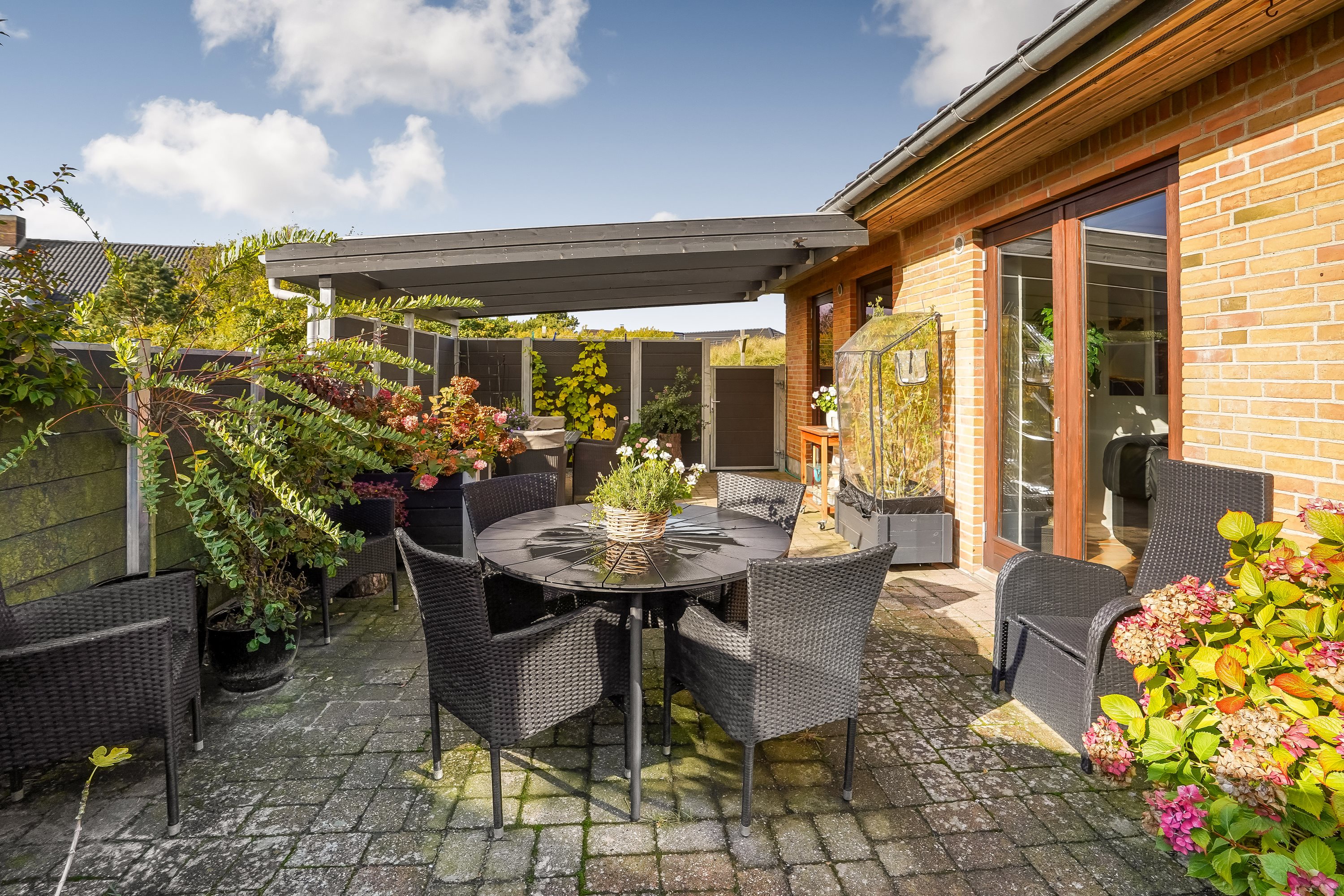 Miniaturebillede 1: terrasse. Billede af Haralds Toft 3, Nordby, 6720 Fanø