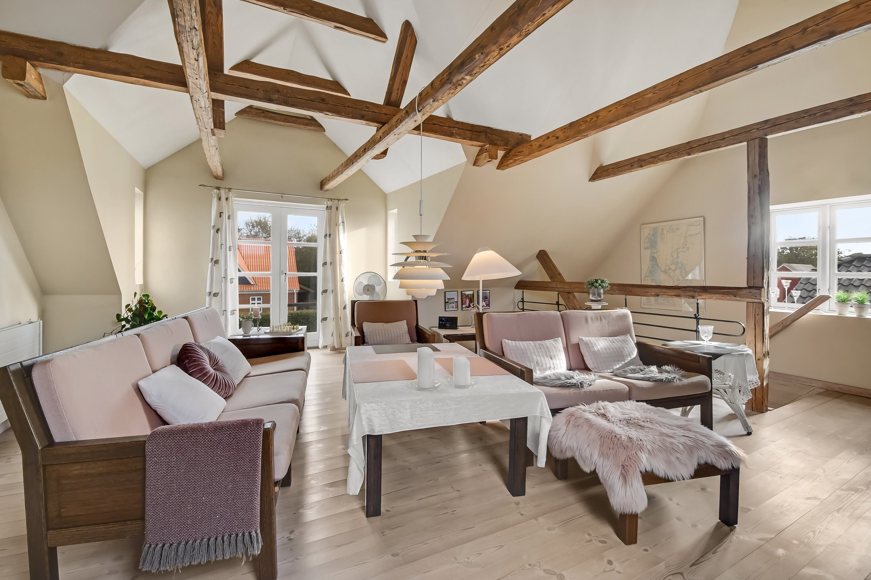 Fremhævet stue billede i fuldskærmstilstand. Billede af Remmerstrandvej 112, Gudum, 7620 Lemvig