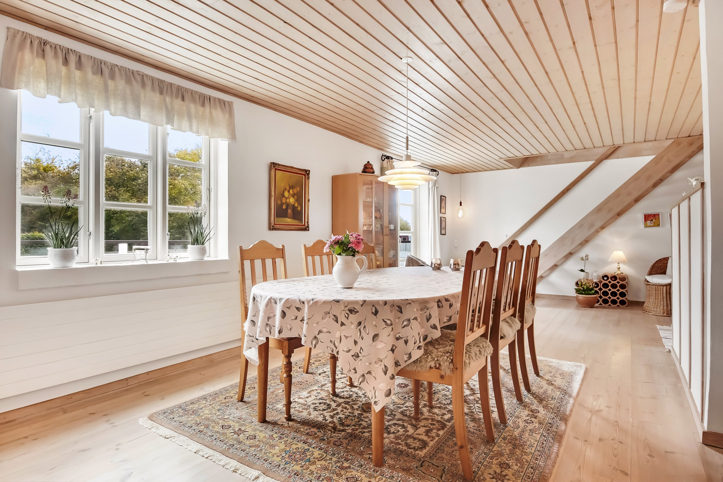 Fremhævet stue billede i fuldskærmstilstand. Billede af Remmerstrandvej 112, Gudum, 7620 Lemvig