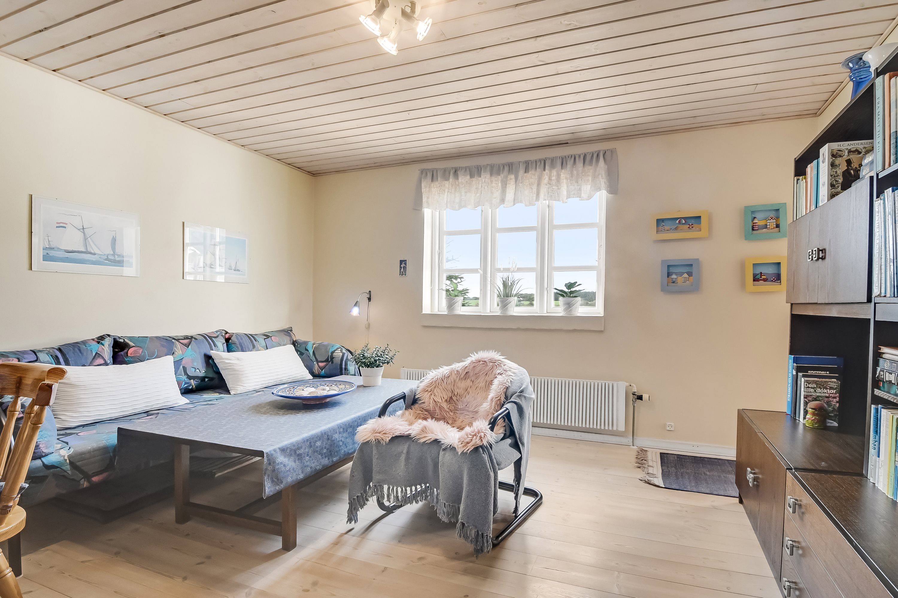 Fremhævet stue billede i fuldskærmstilstand. Billede af Remmerstrandvej 112, Gudum, 7620 Lemvig