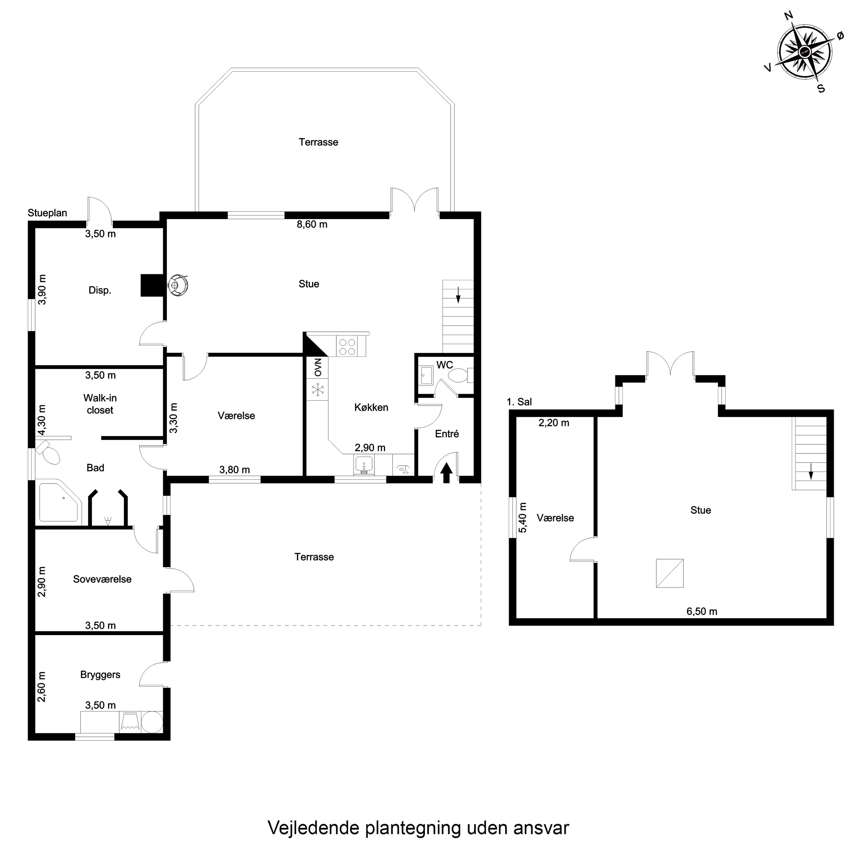 Plantegninger billede af Remmerstrandvej 112, Gudum, 7620 Lemvig