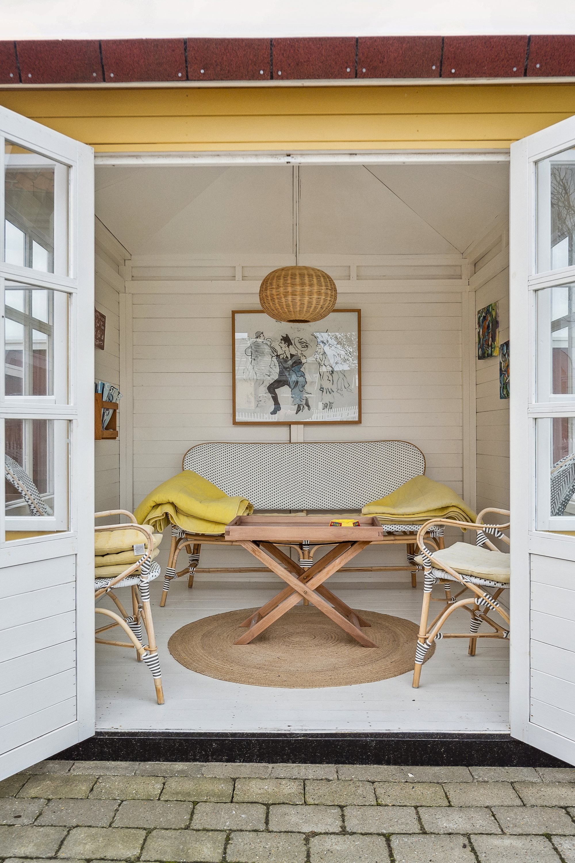 Fremhævet stue billede i fuldskærmstilstand. Billede af Remisen 25, 9990 Skagen