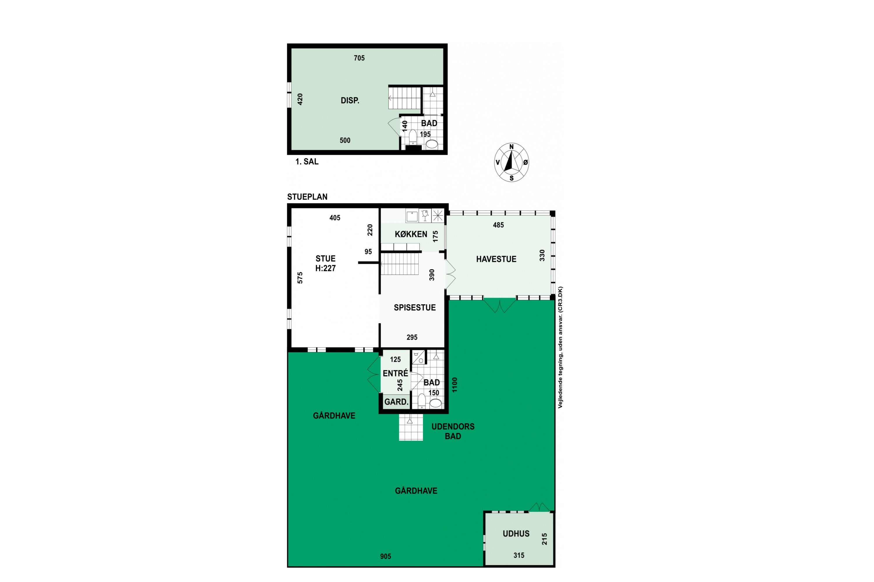 Plantegninger billede af Lochersvej 6, 3100 Hornbæk