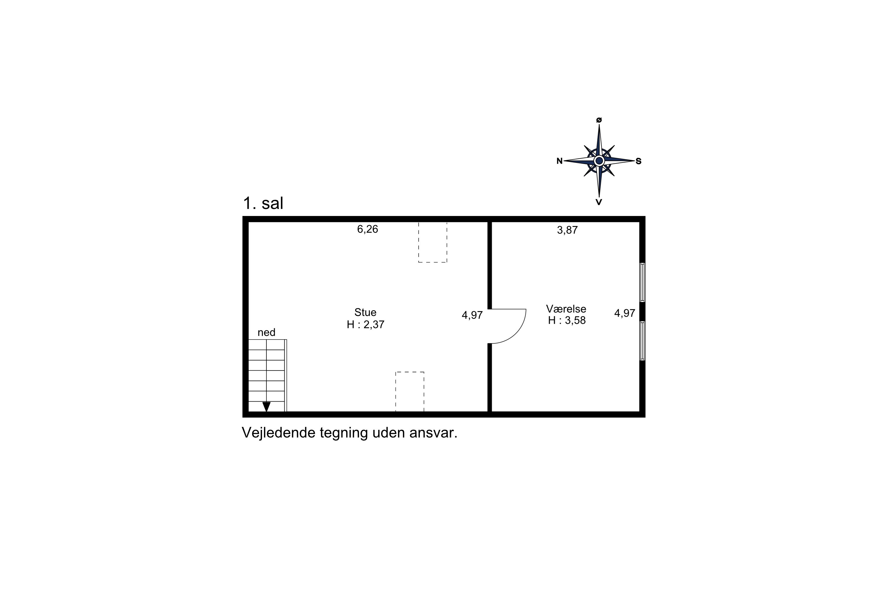 Plantegninger billede af Malmkærvej 6, Dyringhave, 7361 Ejstrupholm