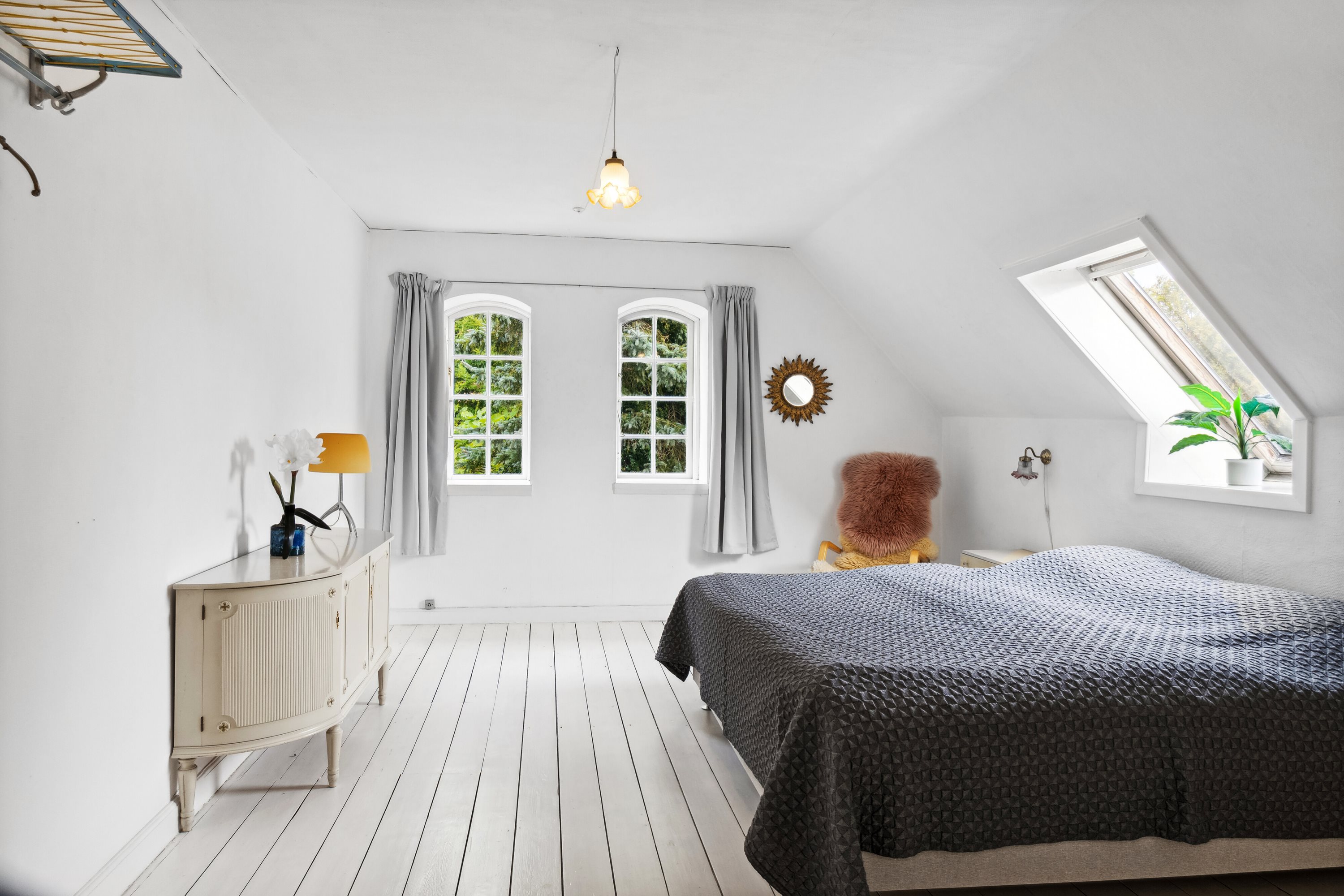 Fremhævet soveværelse billede i fuldskærmstilstand. Billede af Lundby Hovedgade 63, 4750 Lundby