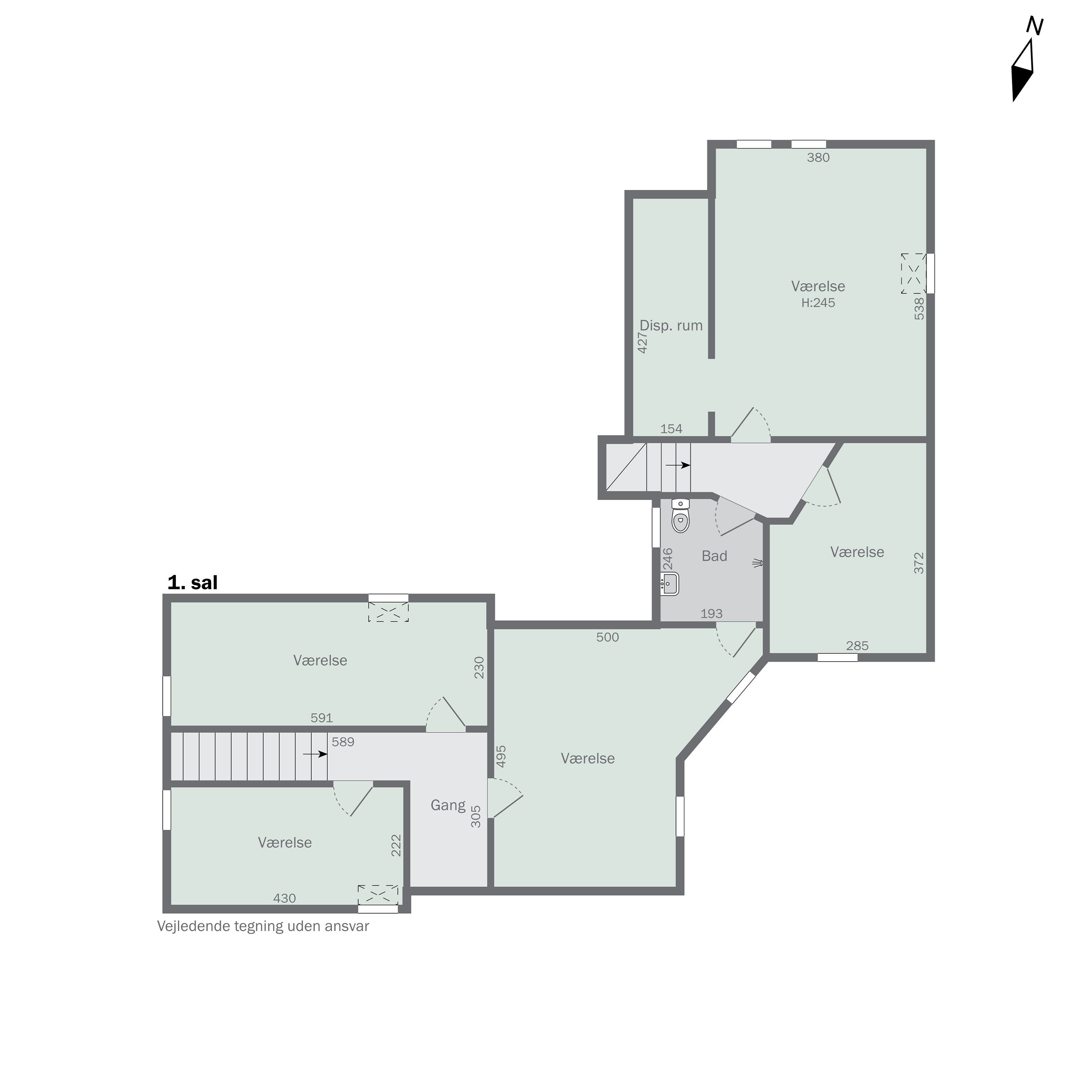 Plantegninger billede af Lundby Hovedgade 63, 4750 Lundby