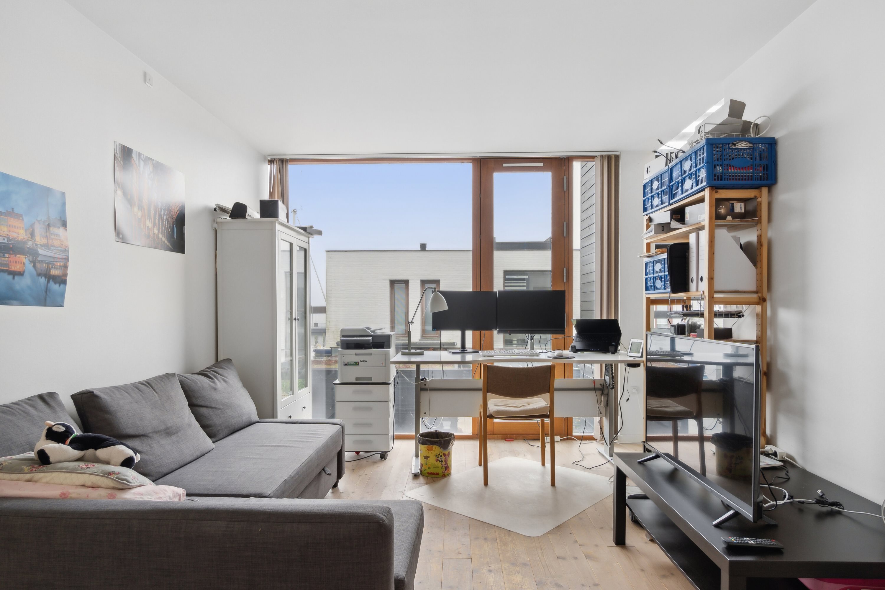 Fremhævet stue billede i fuldskærmstilstand. Billede af Havnevej 31D, Nykøbing By, 4500 Nykøbing Sj