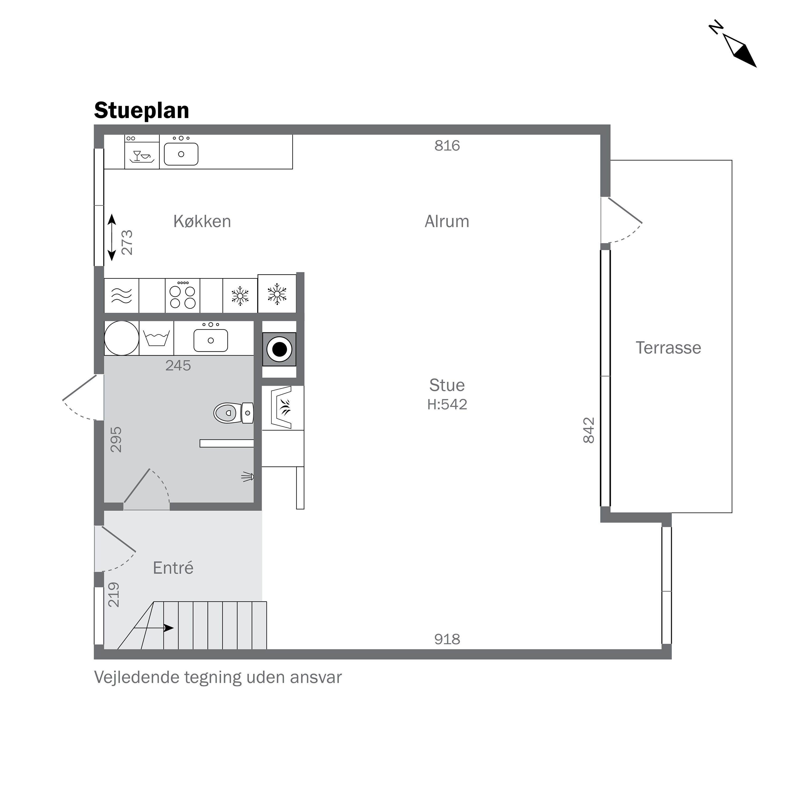 Plantegninger billede af Havnevej 31D, Nykøbing By, 4500 Nykøbing Sj
