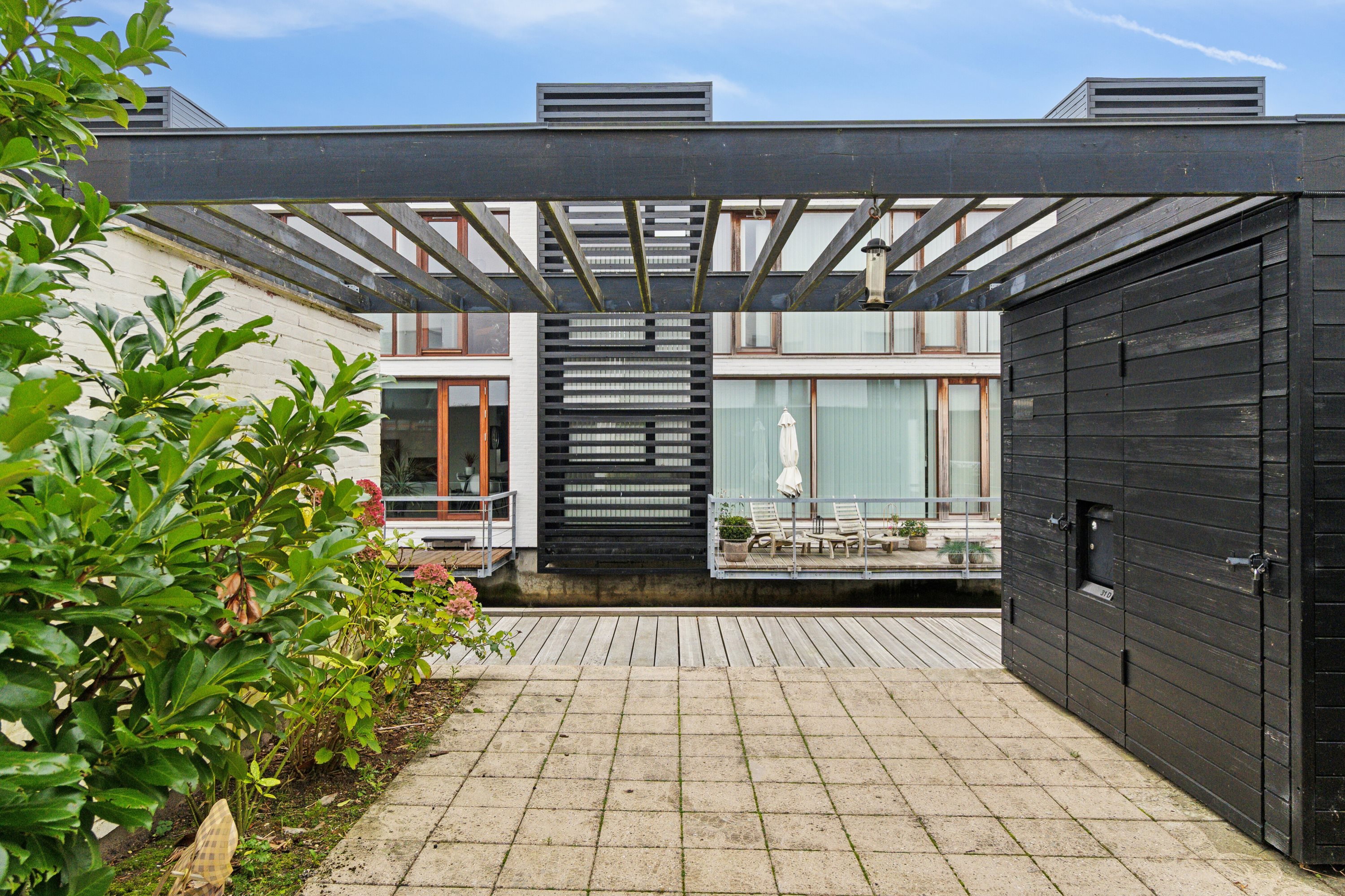 Fremhævet overdækket terrasse billede i fuldskærmstilstand. Billede af Havnevej 31D, Nykøbing By, 4500 Nykøbing Sj