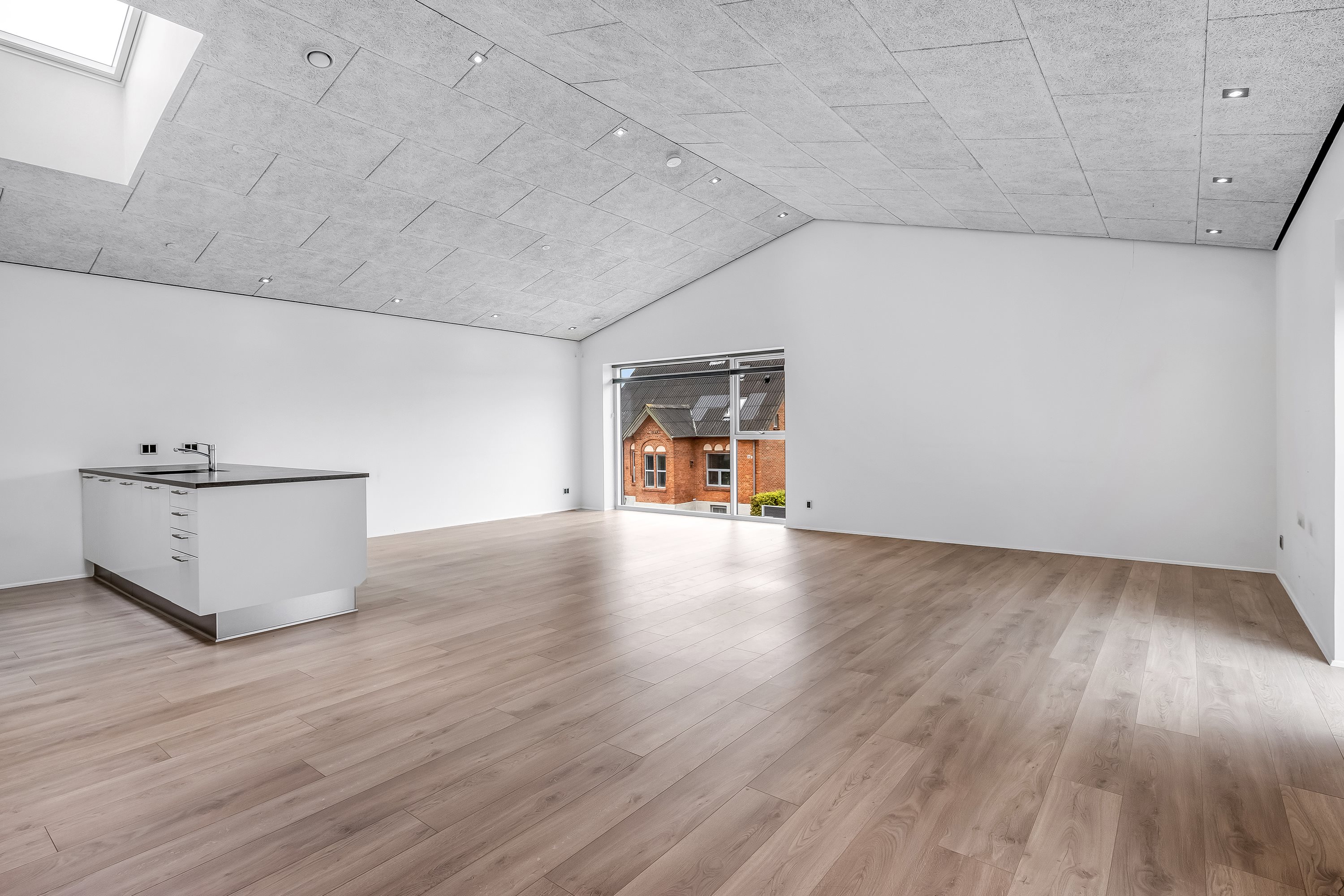 Fremhævet stue billede i fuldskærmstilstand. Billede af Skivevej 24A, 1., 7500 Holstebro