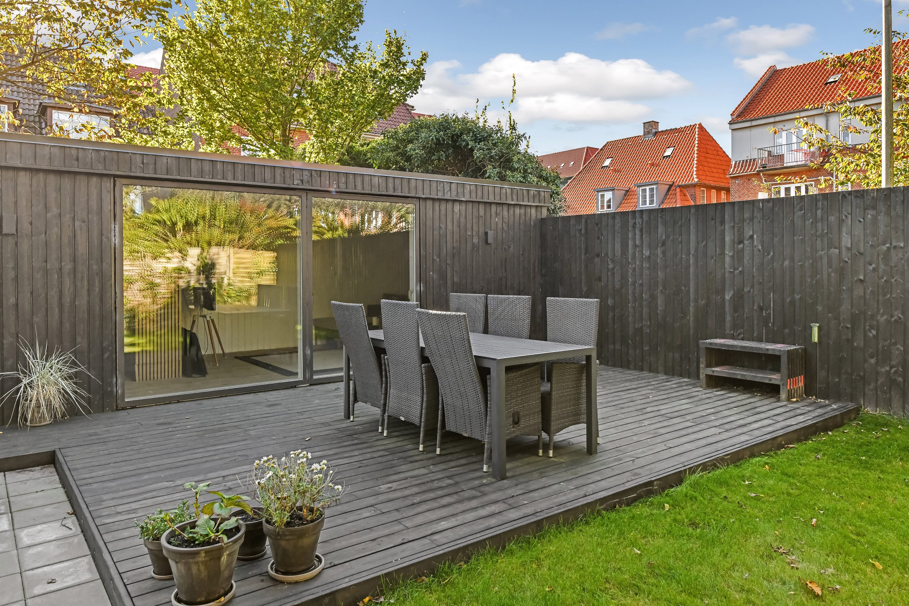 Fremhævet terrasse billede i fuldskærmstilstand. Billede af Skjoldsgade 9, 1., 6700 Esbjerg