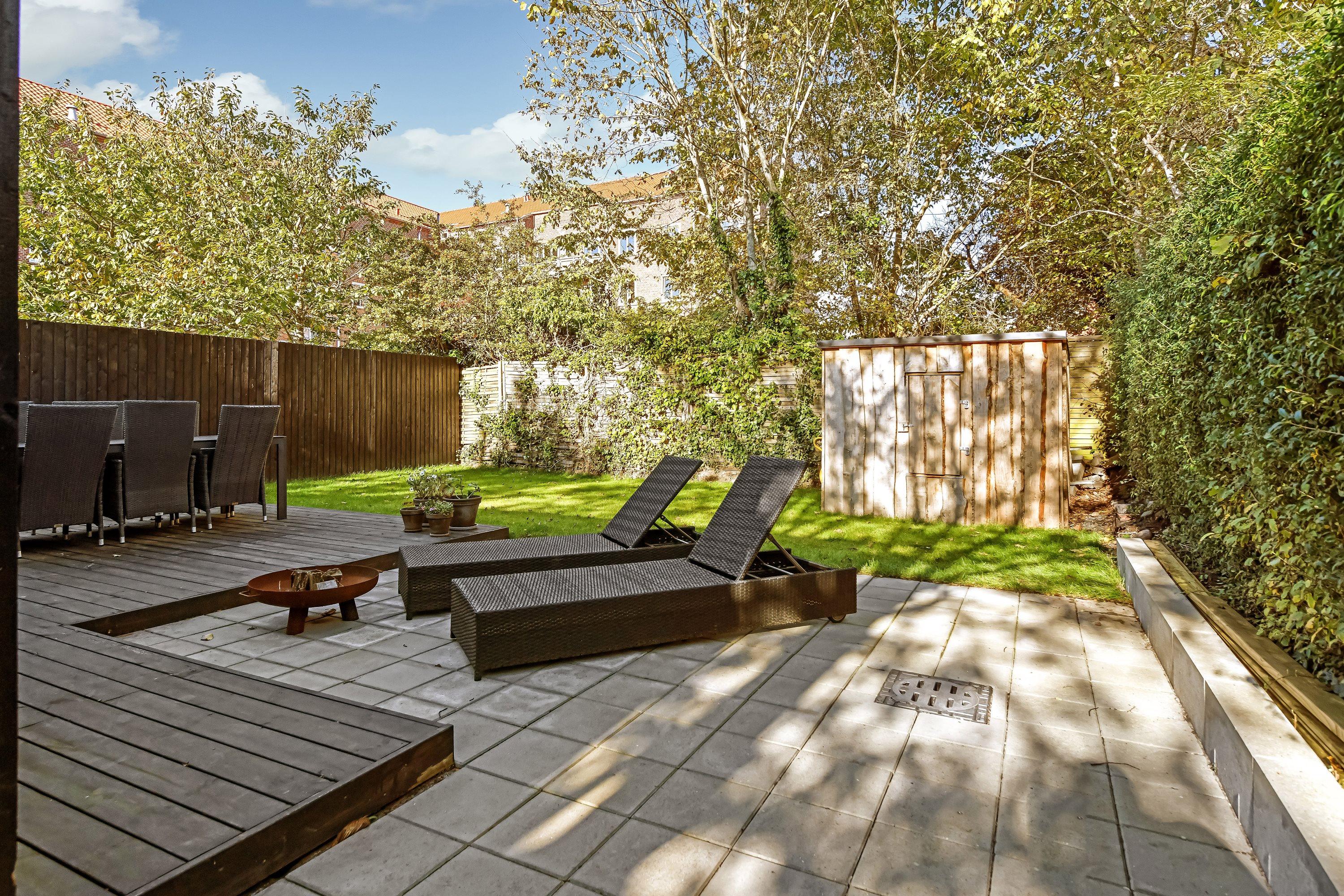 Fremhævet terrasse billede i fuldskærmstilstand. Billede af Skjoldsgade 9, 1., 6700 Esbjerg