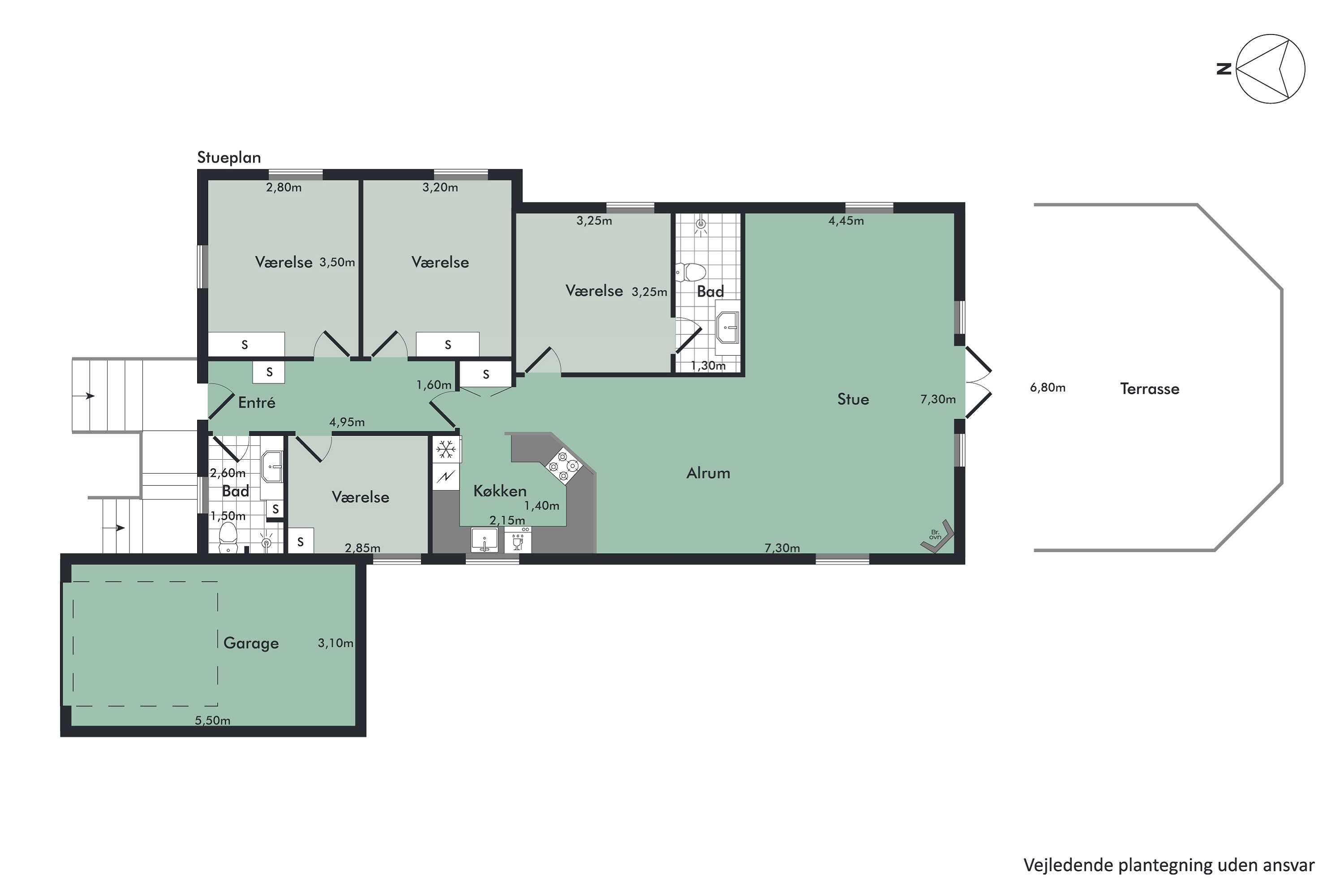 Plantegninger billede af Lyngtoften 1, 9260 Gistrup