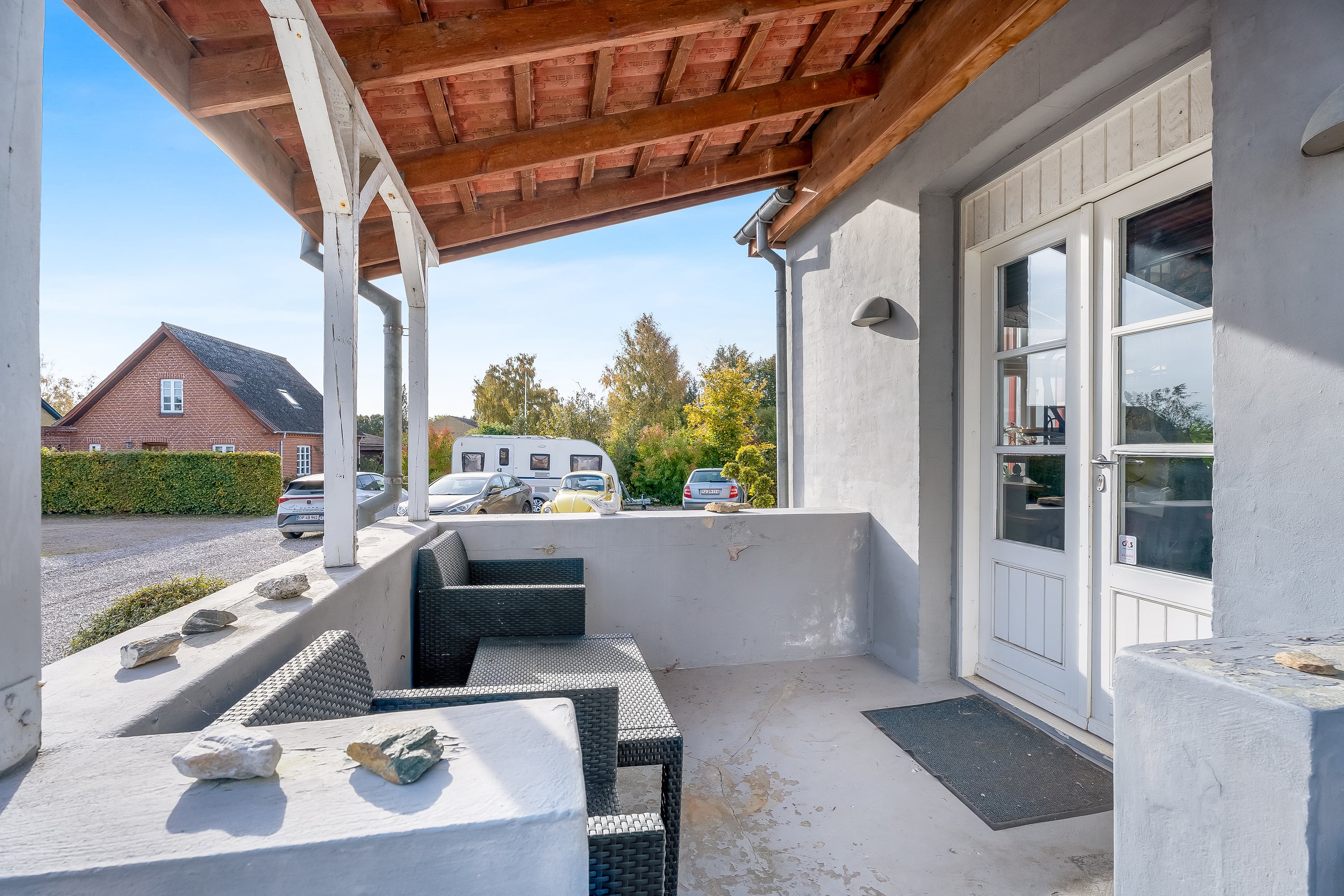 Fremhævet terrasse billede i fuldskærmstilstand. Billede af Hovedgaden 32, 4913 Horslunde