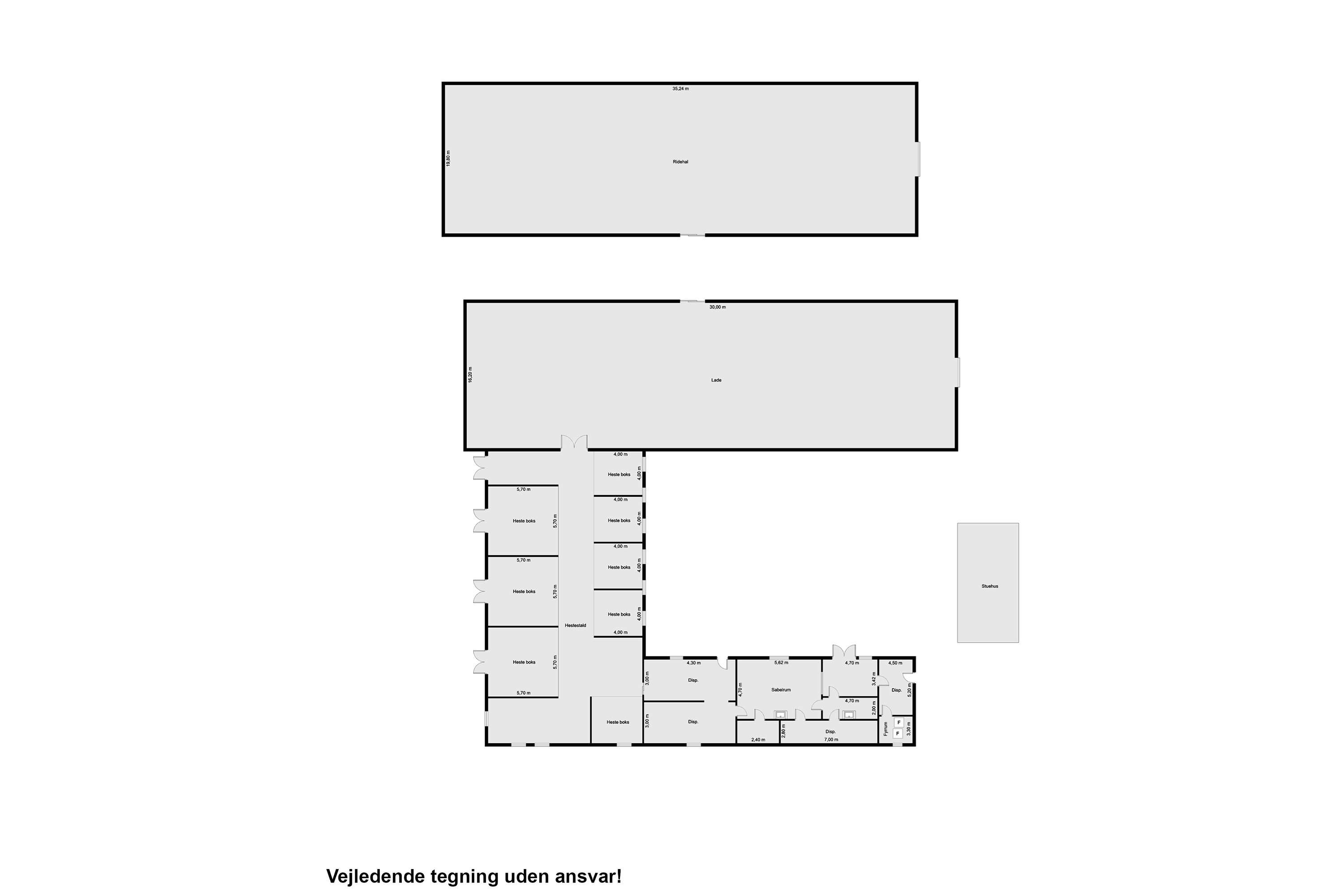 Plantegninger billede af Halkærvej 91, Skørbæk, 9240 Nibe