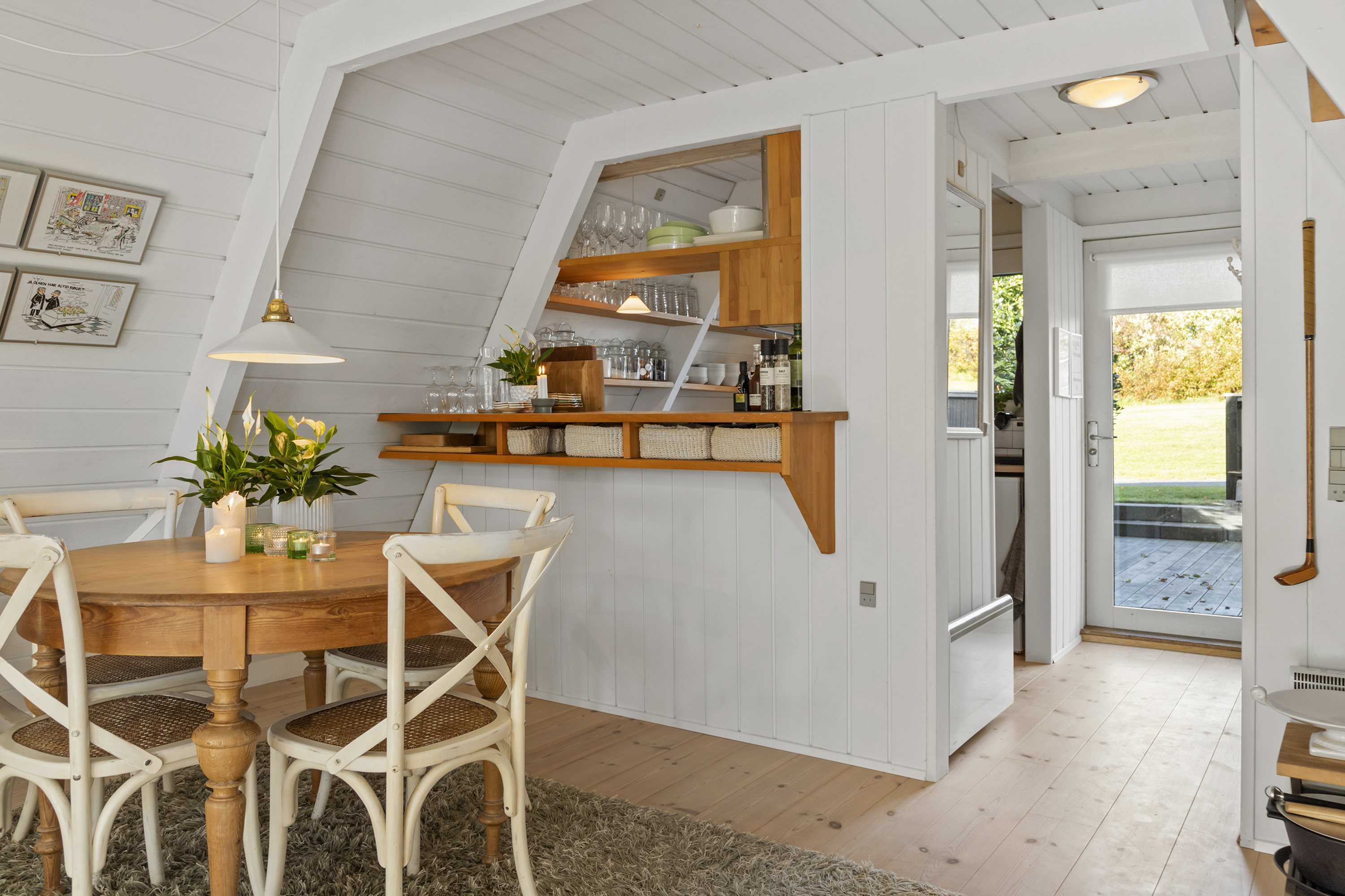 Fremhævet stue billede i fuldskærmstilstand. Billede af Golfsvinget 112, Gatten, 9640 Farsø