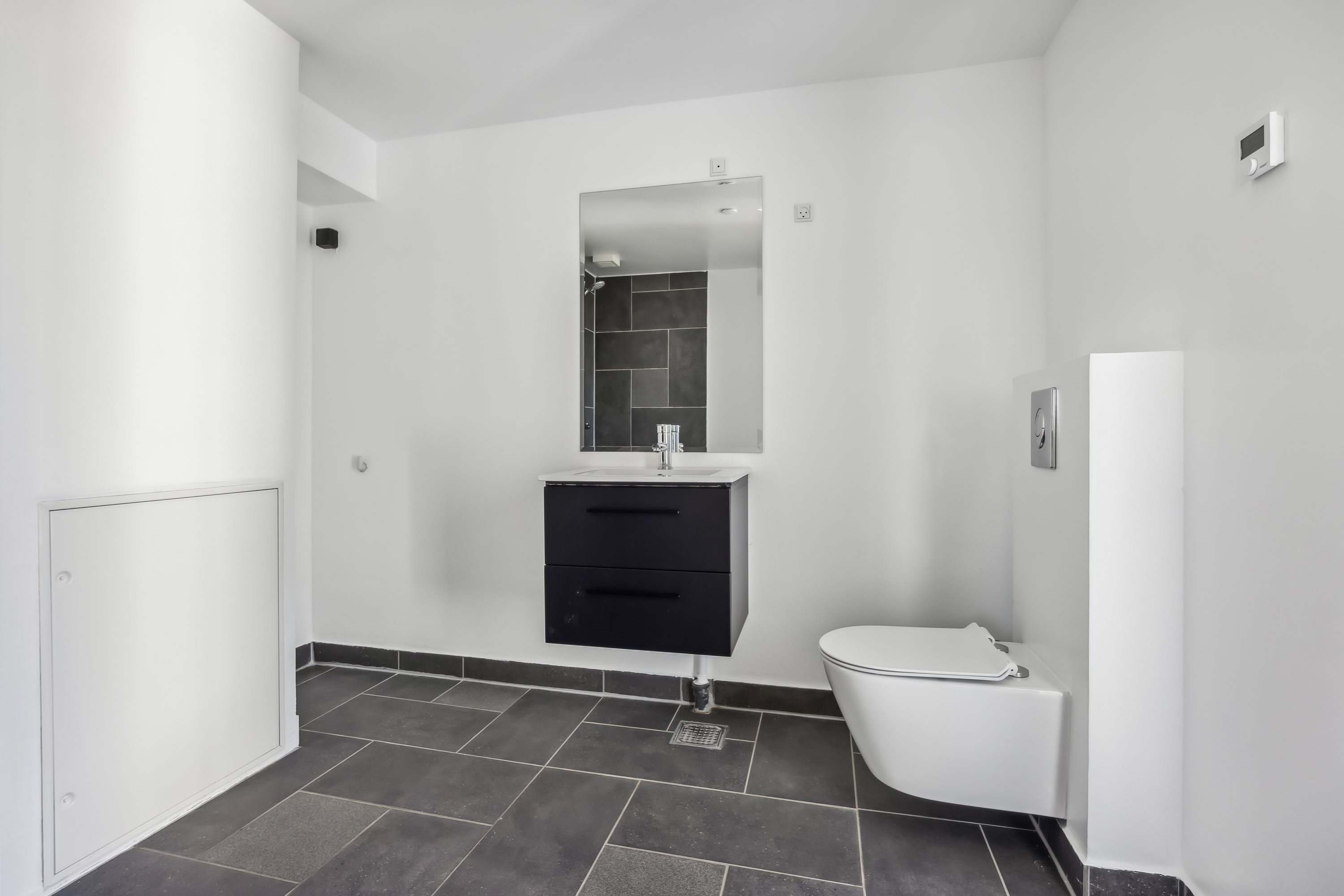 Fremhævet badeværelse billede i fuldskærmstilstand. Billede af Falkensøvej 3, Kirke Helsinge, 4281 Gørlev