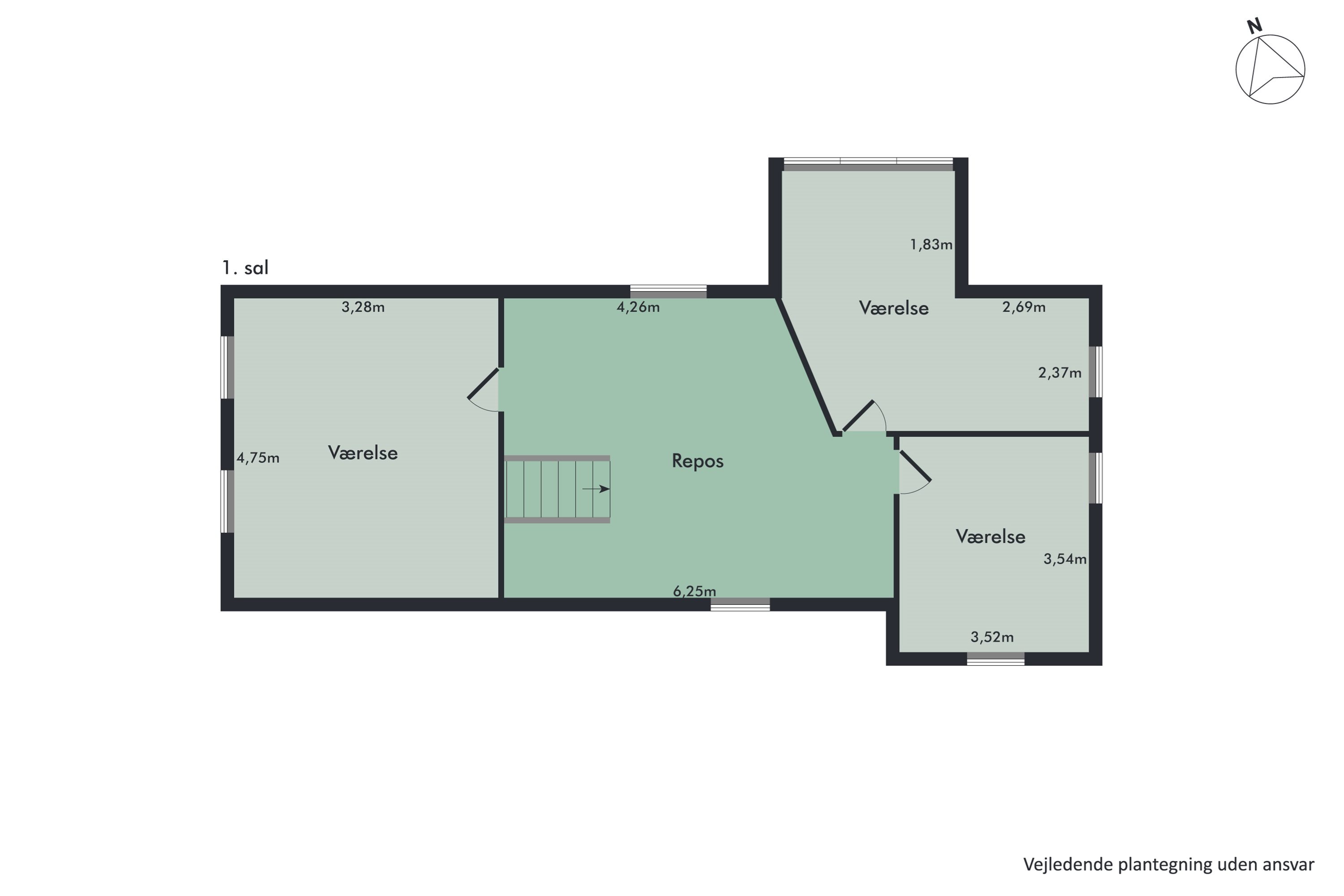 Plantegninger billede af Brovej 11, Klejtrup, 9500 Hobro