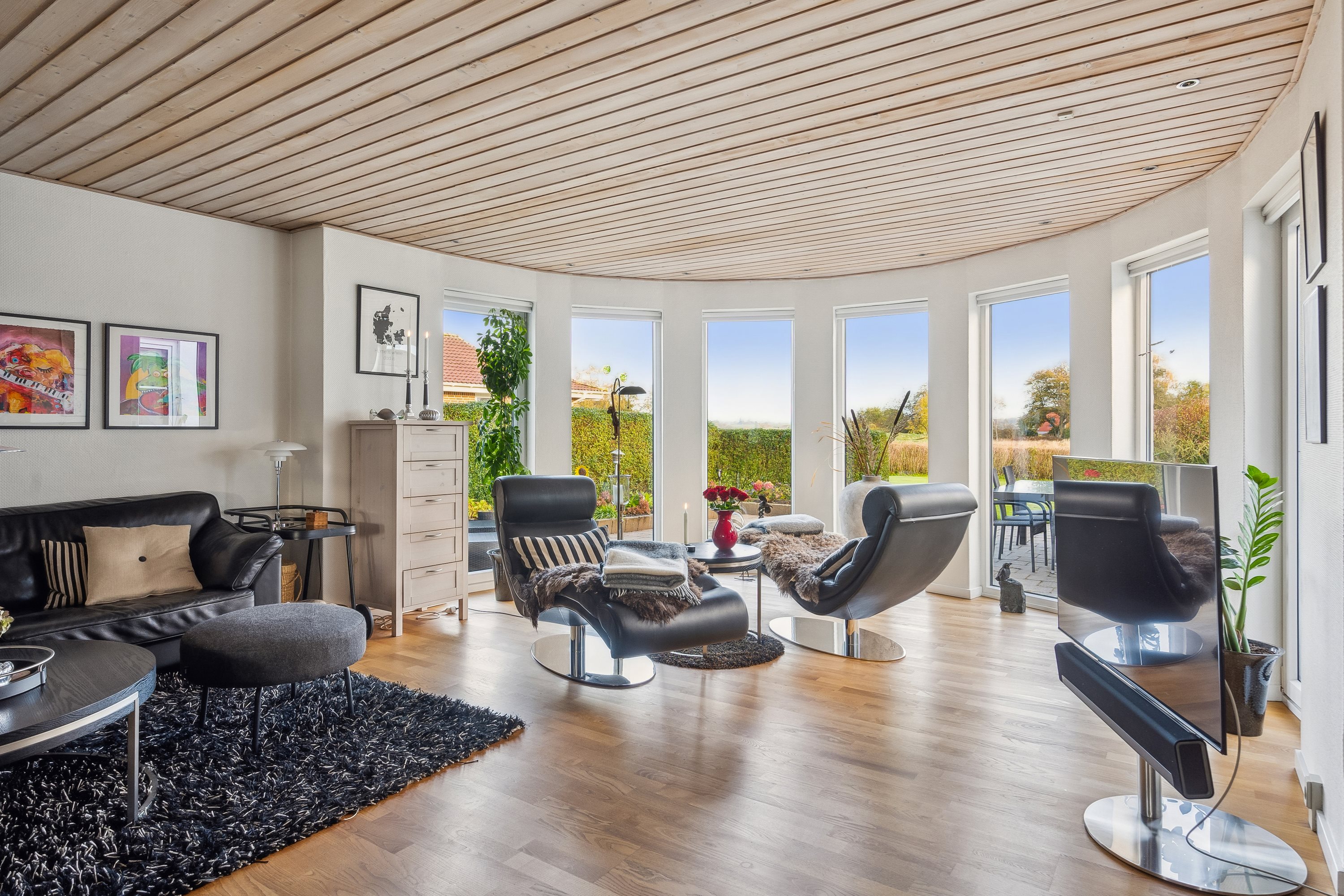 Miniaturebillede 2: stue. Billede af Brovej 11, Klejtrup, 9500 Hobro