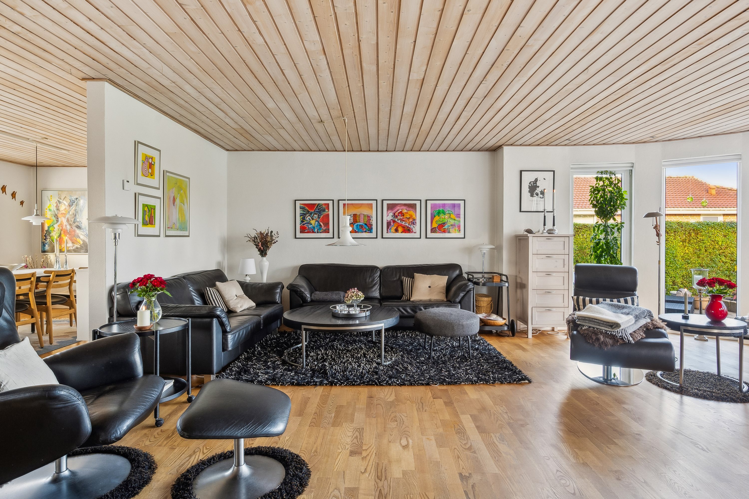 Fremhævet stue billede i fuldskærmstilstand. Billede af Brovej 11, Klejtrup, 9500 Hobro