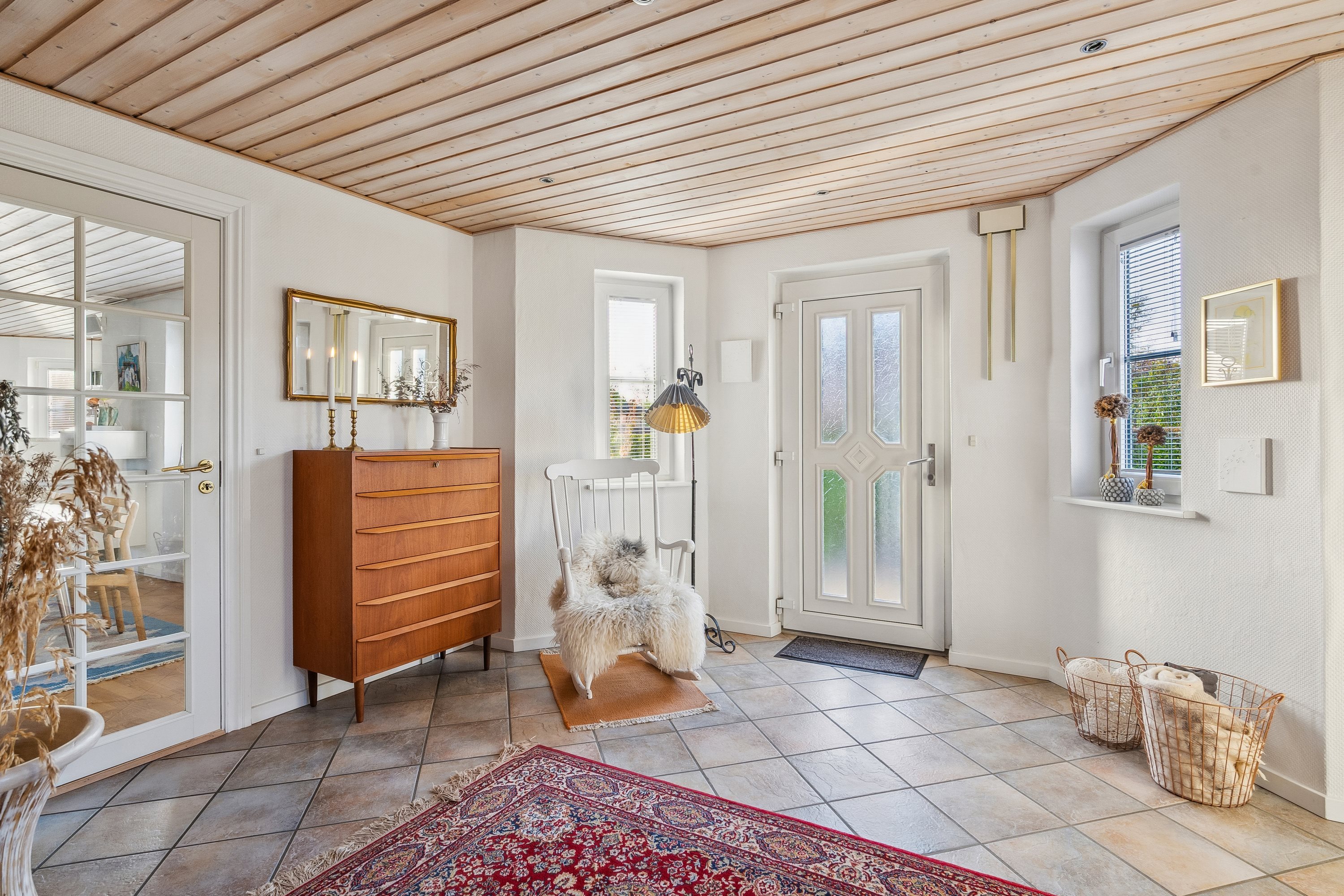 Fremhævet entré billede i fuldskærmstilstand. Billede af Brovej 11, Klejtrup, 9500 Hobro