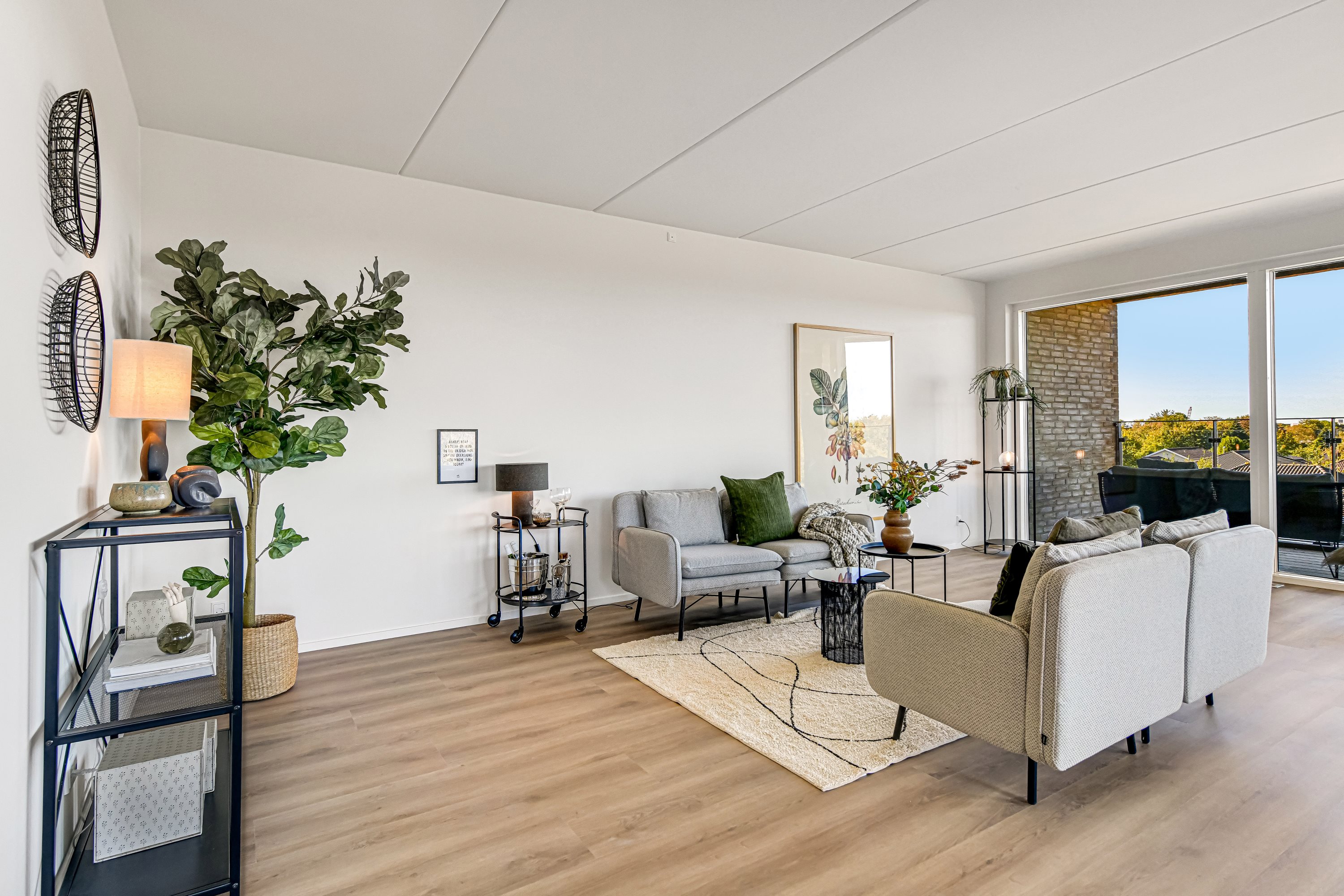 Fremhævet stue billede i fuldskærmstilstand. Billede af Schaubparken 10, st.. 3., 6700 Esbjerg