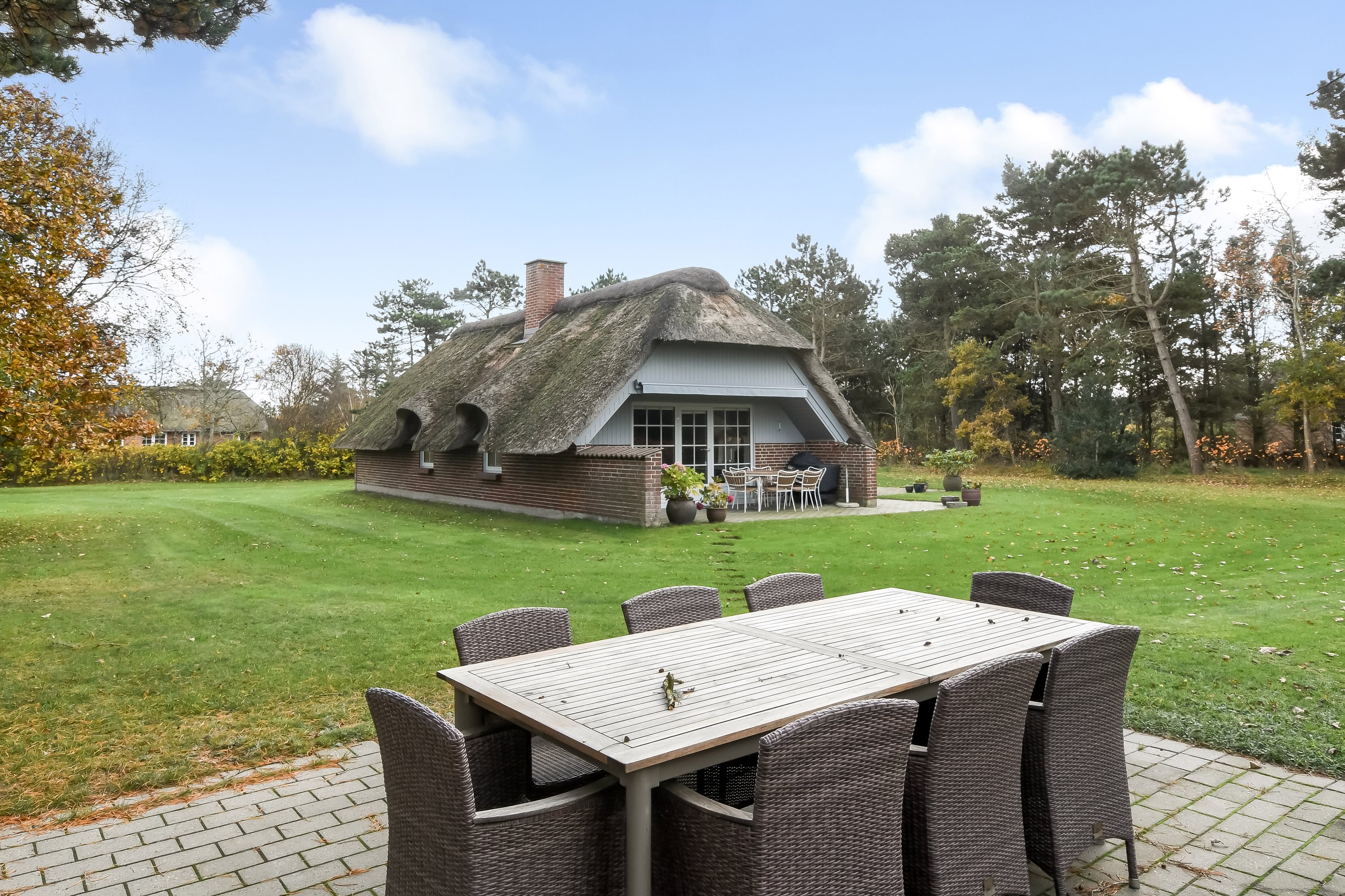 Fremhævet terrasse billede i fuldskærmstilstand. Billede af Sortebærvej 18, Vedersø, 6990 Ulfborg