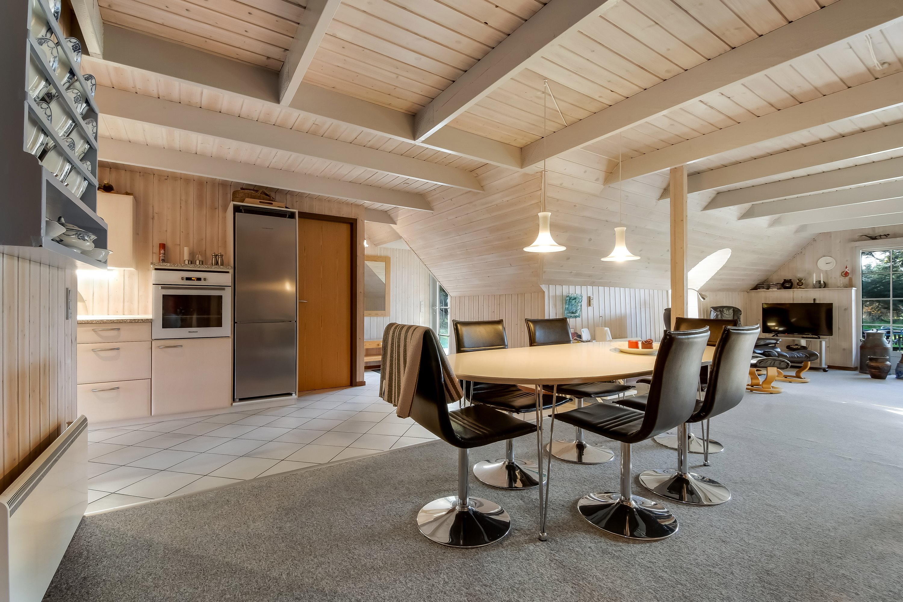 Fremhævet stue billede i fuldskærmstilstand. Billede af Sortebærvej 18, Vedersø, 6990 Ulfborg