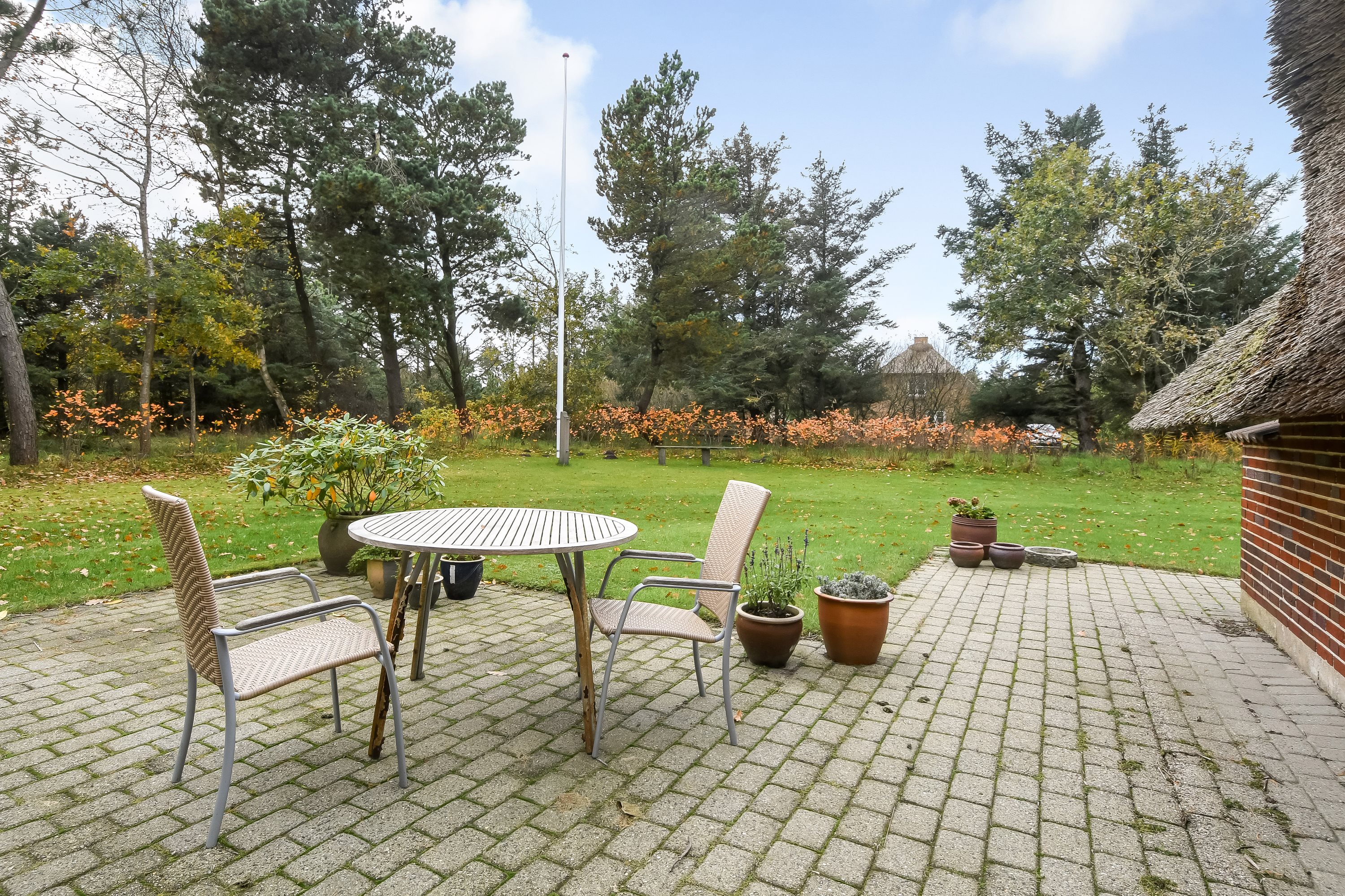 Fremhævet terrasse billede i fuldskærmstilstand. Billede af Sortebærvej 18, Vedersø, 6990 Ulfborg