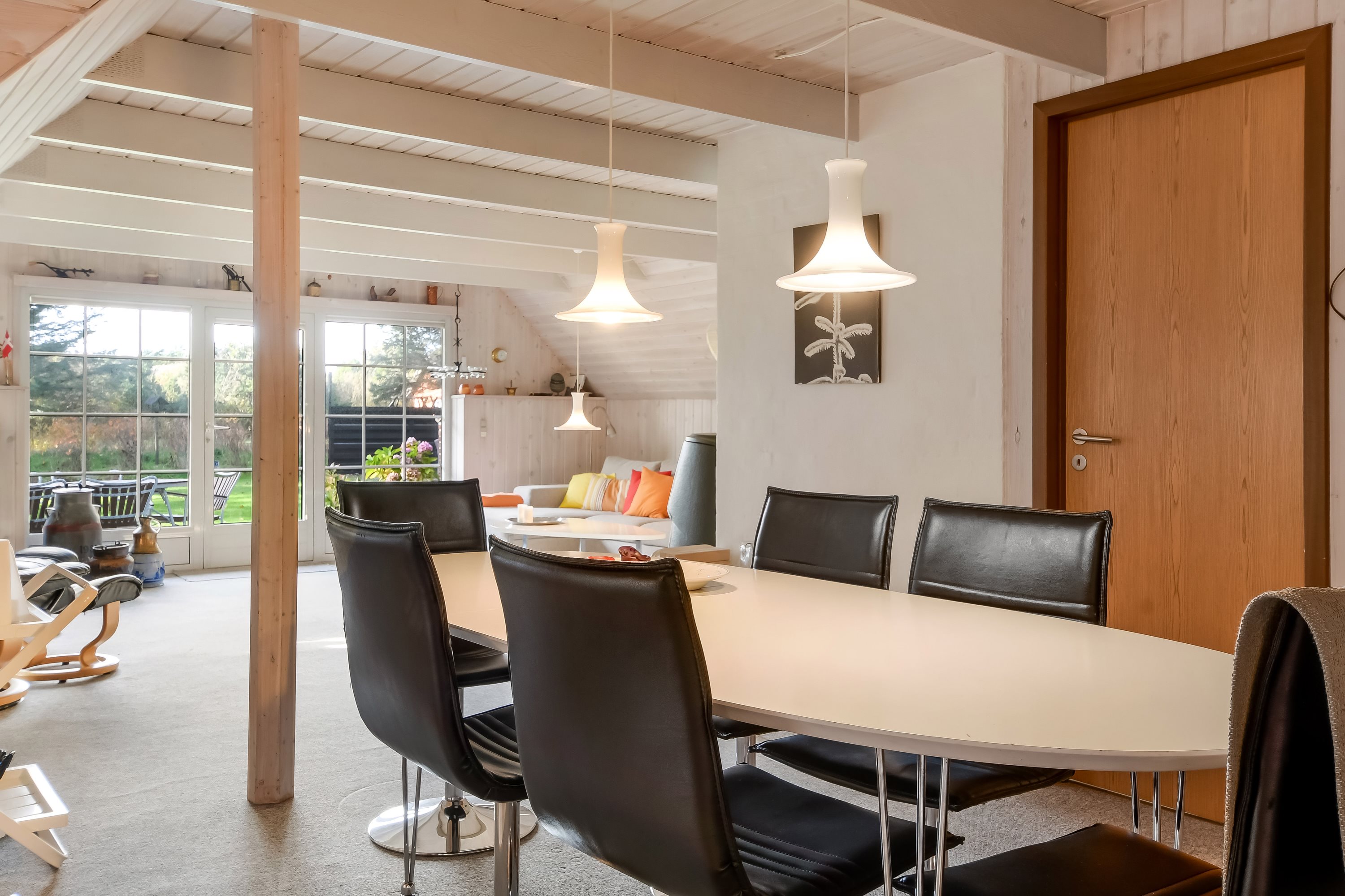 Fremhævet stue billede i fuldskærmstilstand. Billede af Sortebærvej 18, Vedersø, 6990 Ulfborg