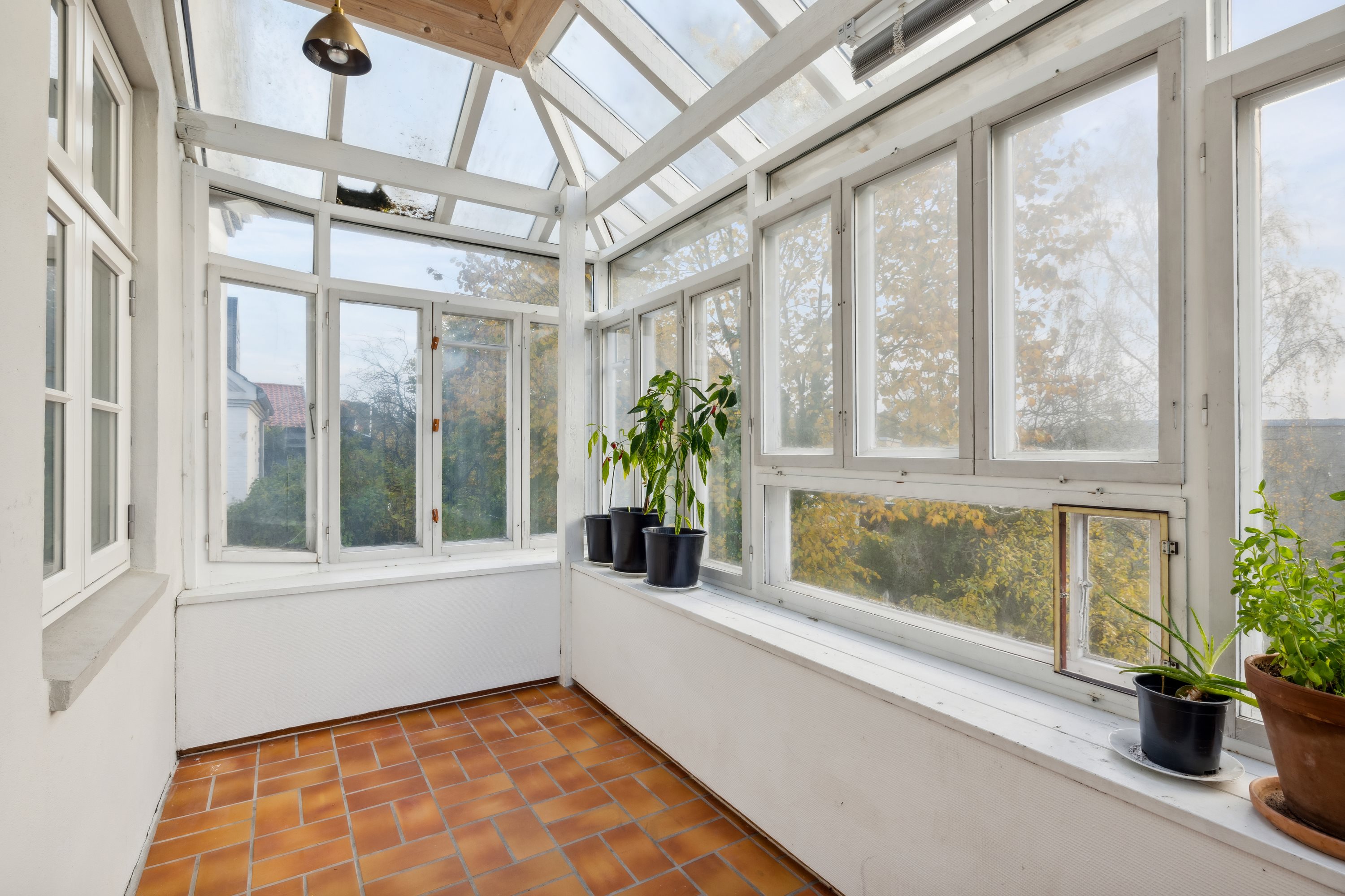 Fremhævet udestue billede i fuldskærmstilstand. Billede af Sønder Alle 49, 8800 Viborg