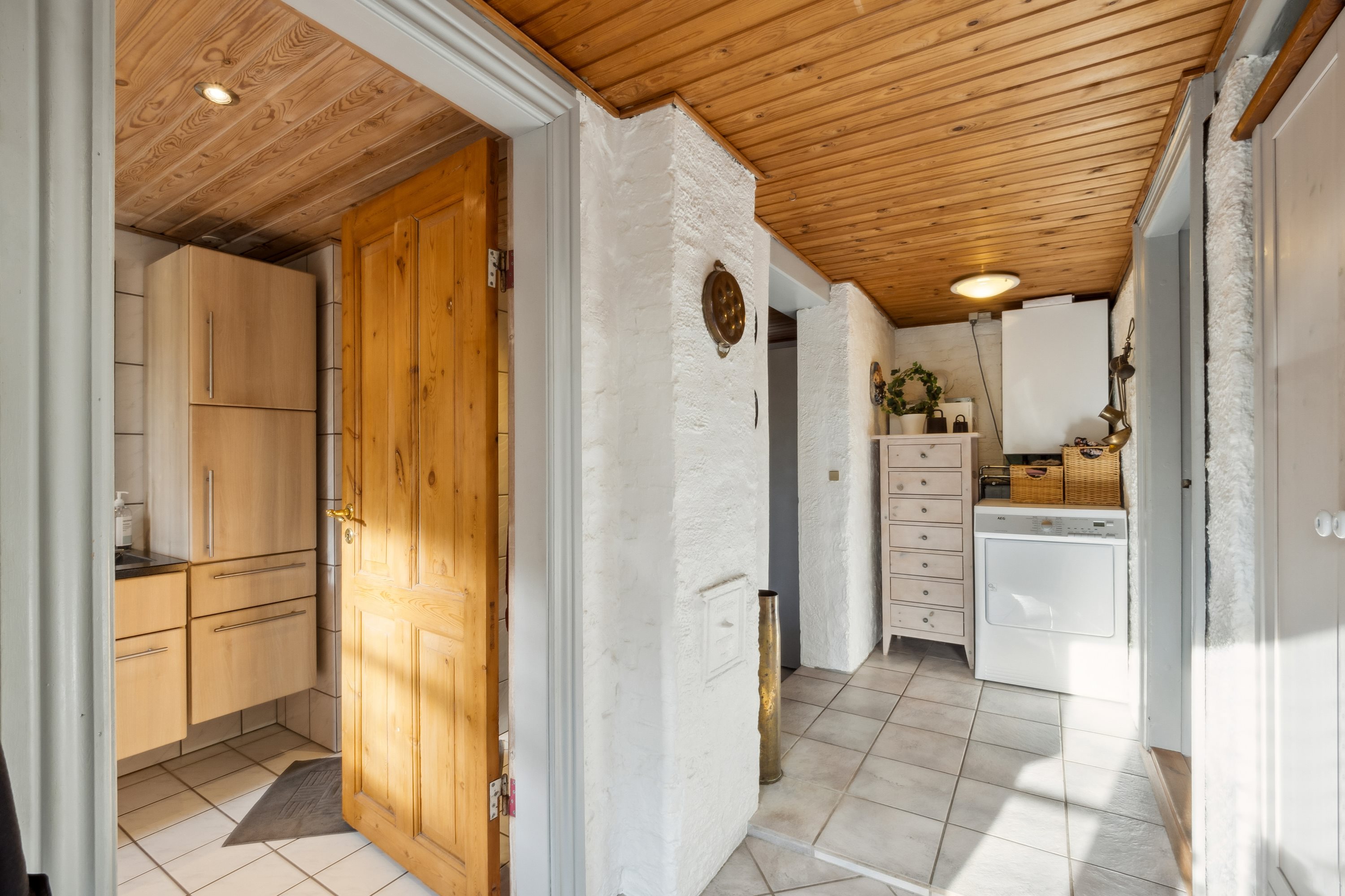 Fremhævet gang billede i fuldskærmstilstand. Billede af Brobækvej 57, Solbjerg, 7950 Erslev